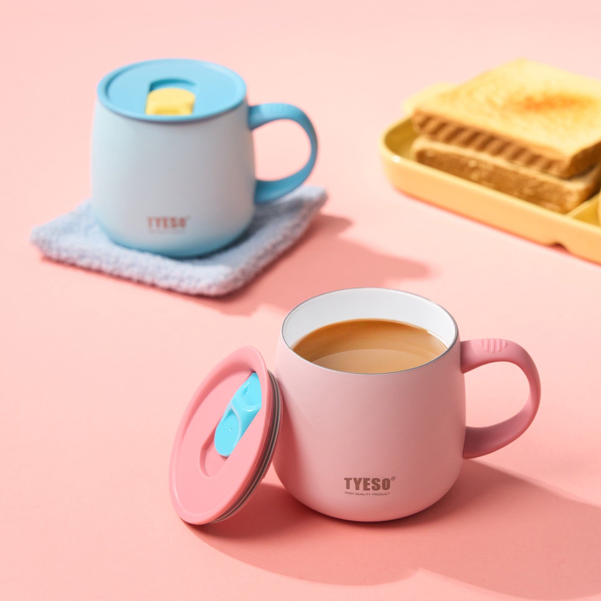 PALETTE Ceramic-Coated Coffee Mug