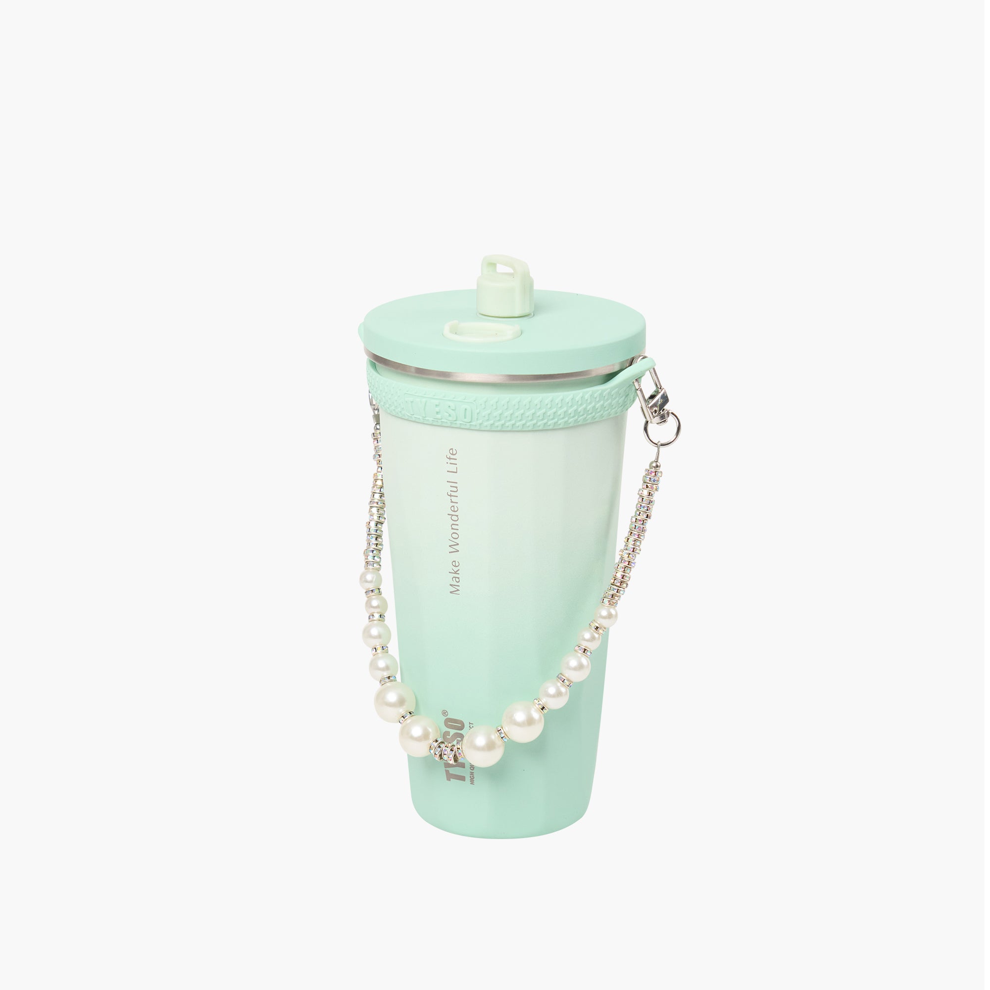 Stylish Detachable Beaded Lanyard for FLAIR Tumbler & 36#Intl