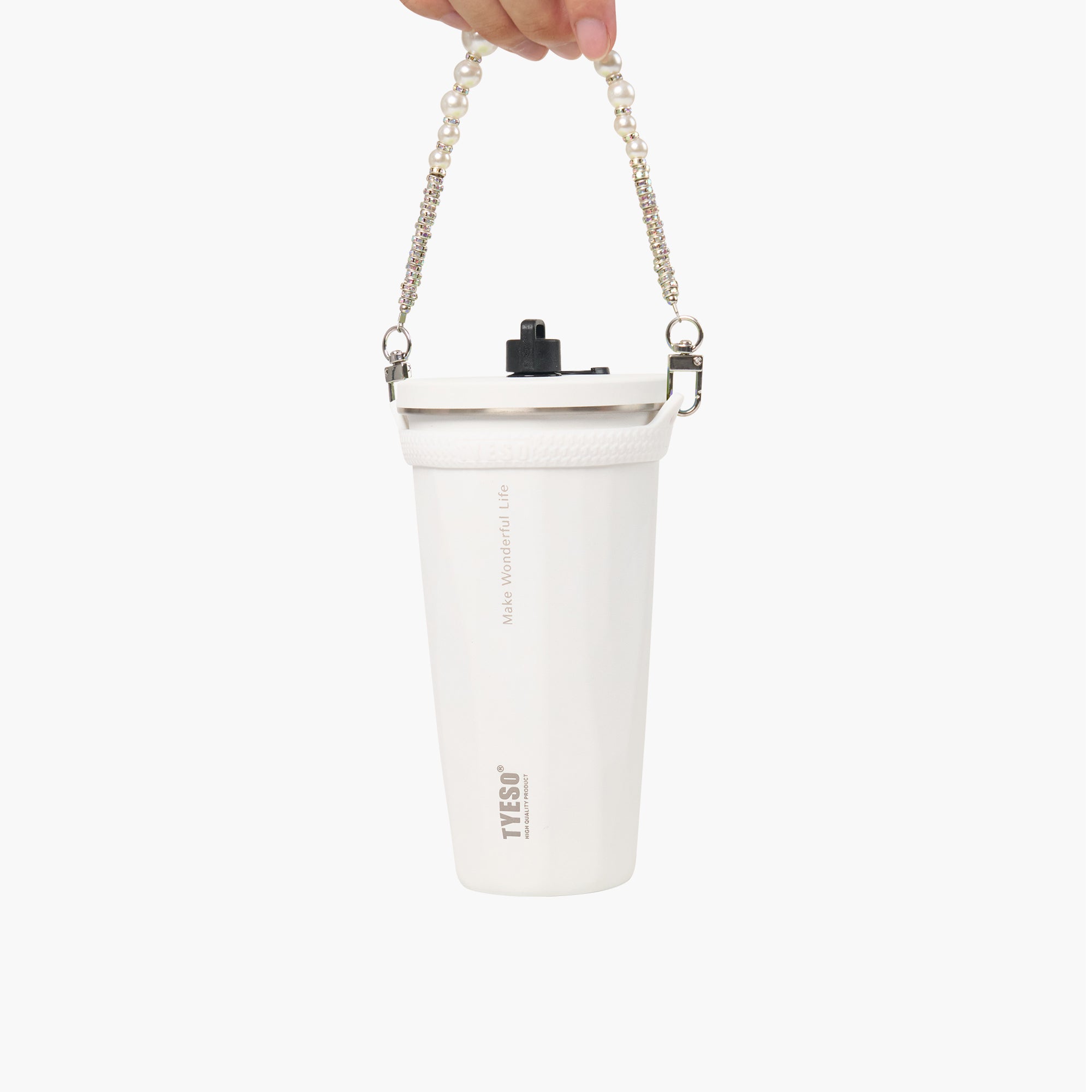 Stylish Detachable Beaded Lanyard for FLAIR Tumbler & 36#Intl