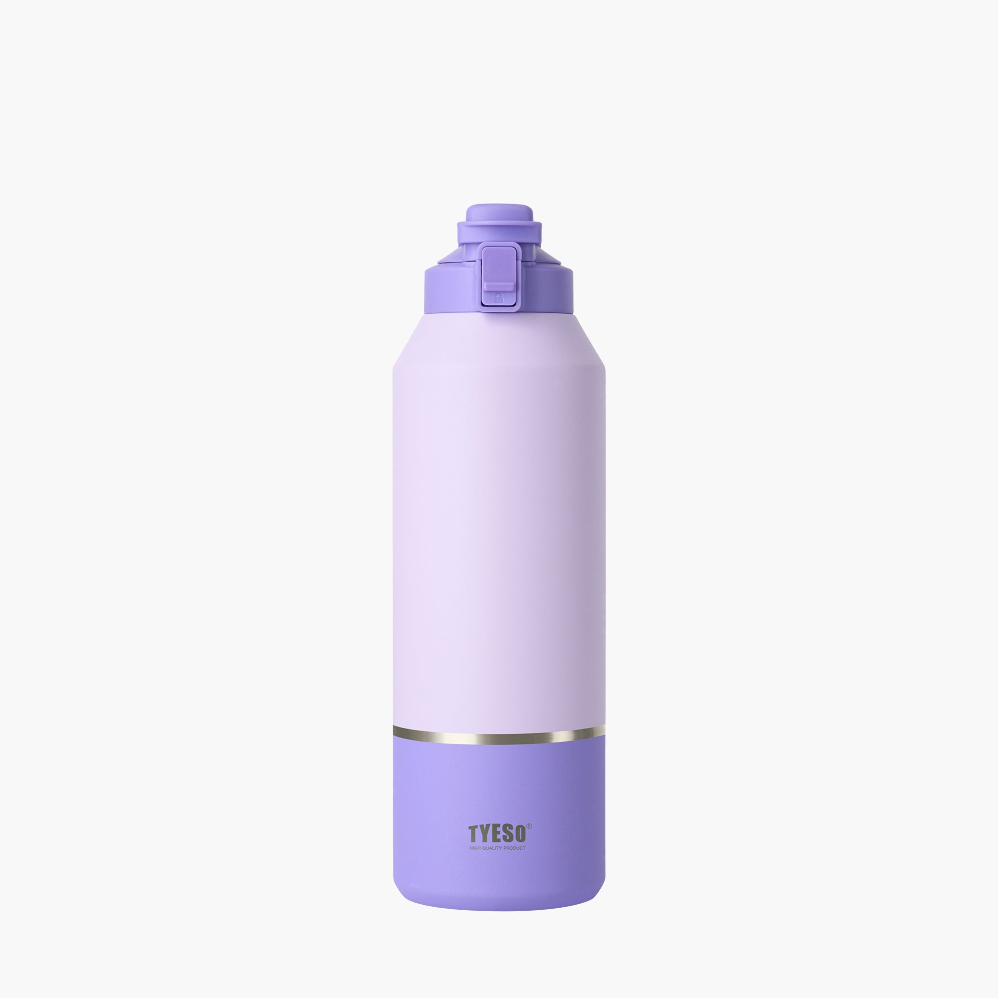 68oz(2L)- PowerFlow ColorBlock Sports Bottle with Safety Lock