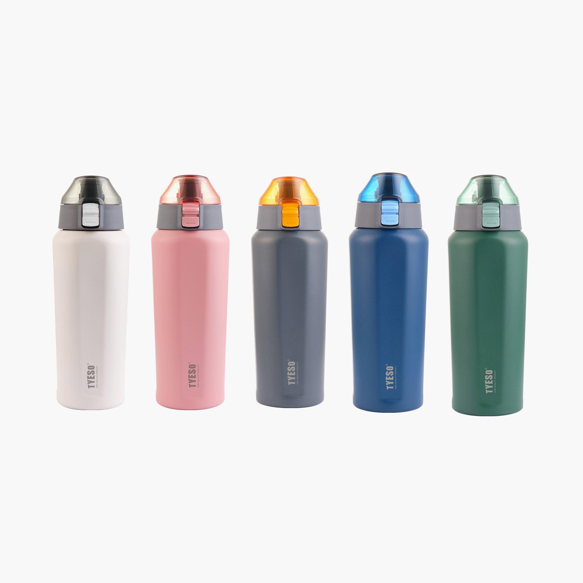 Sports Bottle na May Natatanging Square na Hugis at One-touch Open lid