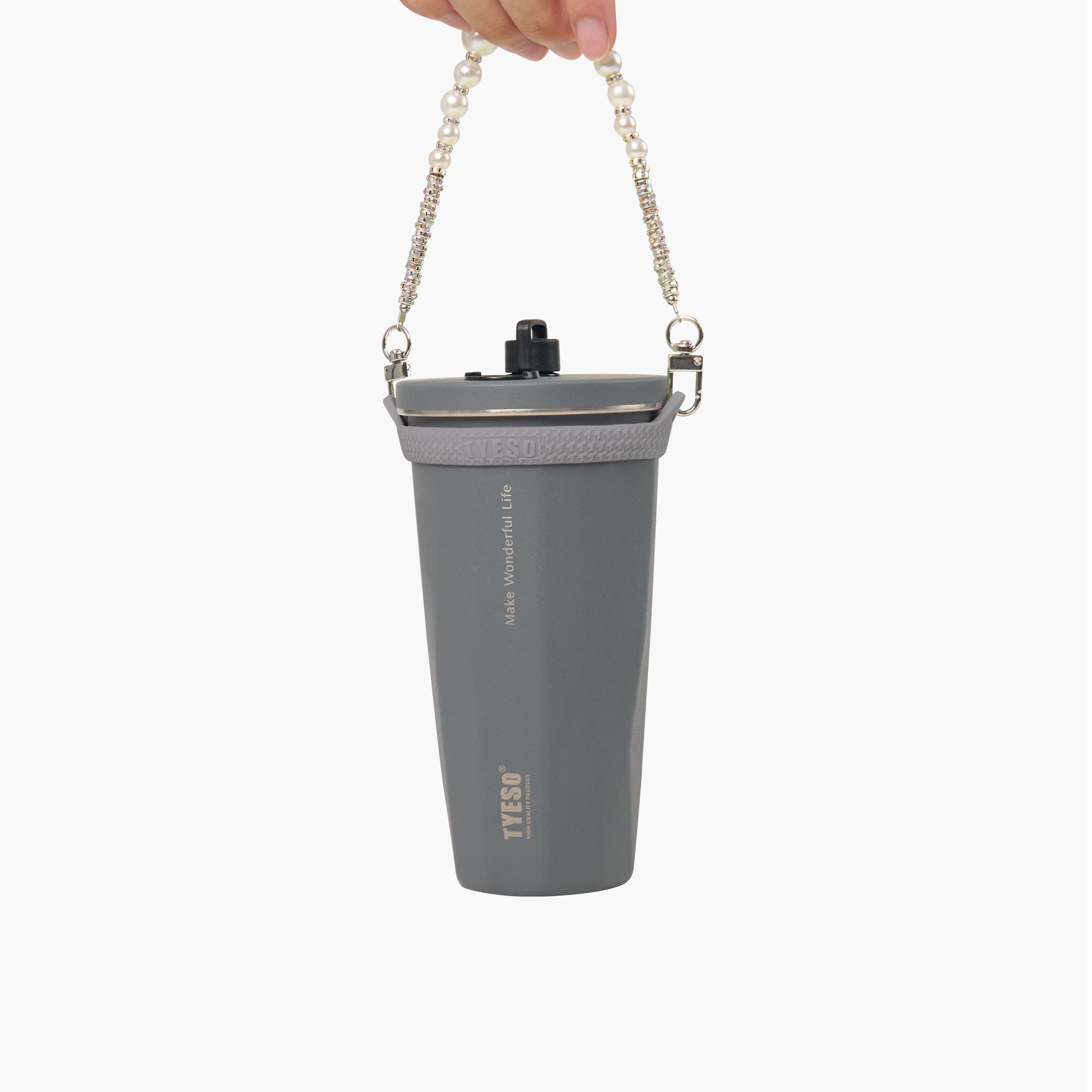 Stylish Detachable Beaded Lanyard for FLAIR Tumbler & 36#Intl