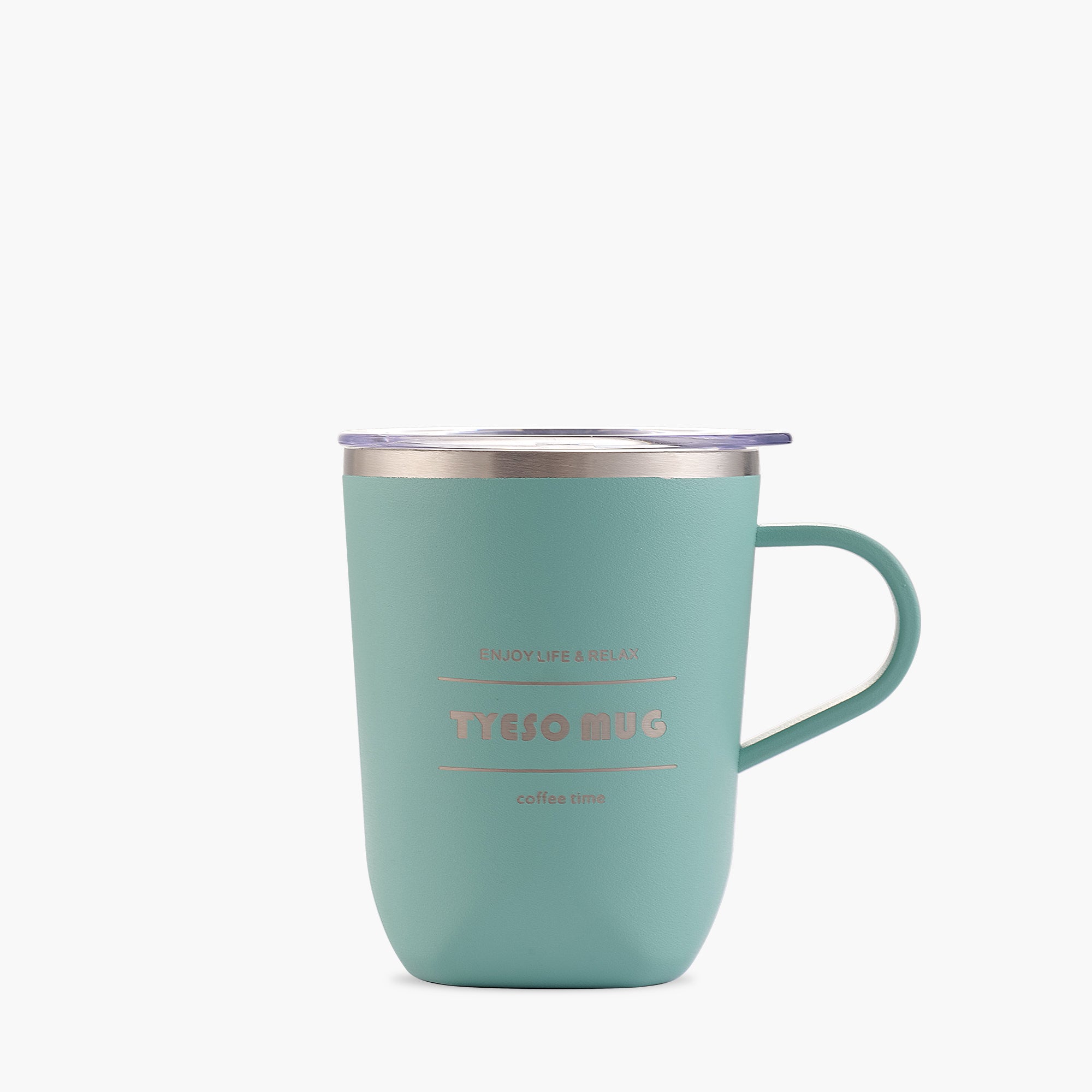 10oz(300ml)- TYESO Vacuum Coffee Mug with Unique design 15#