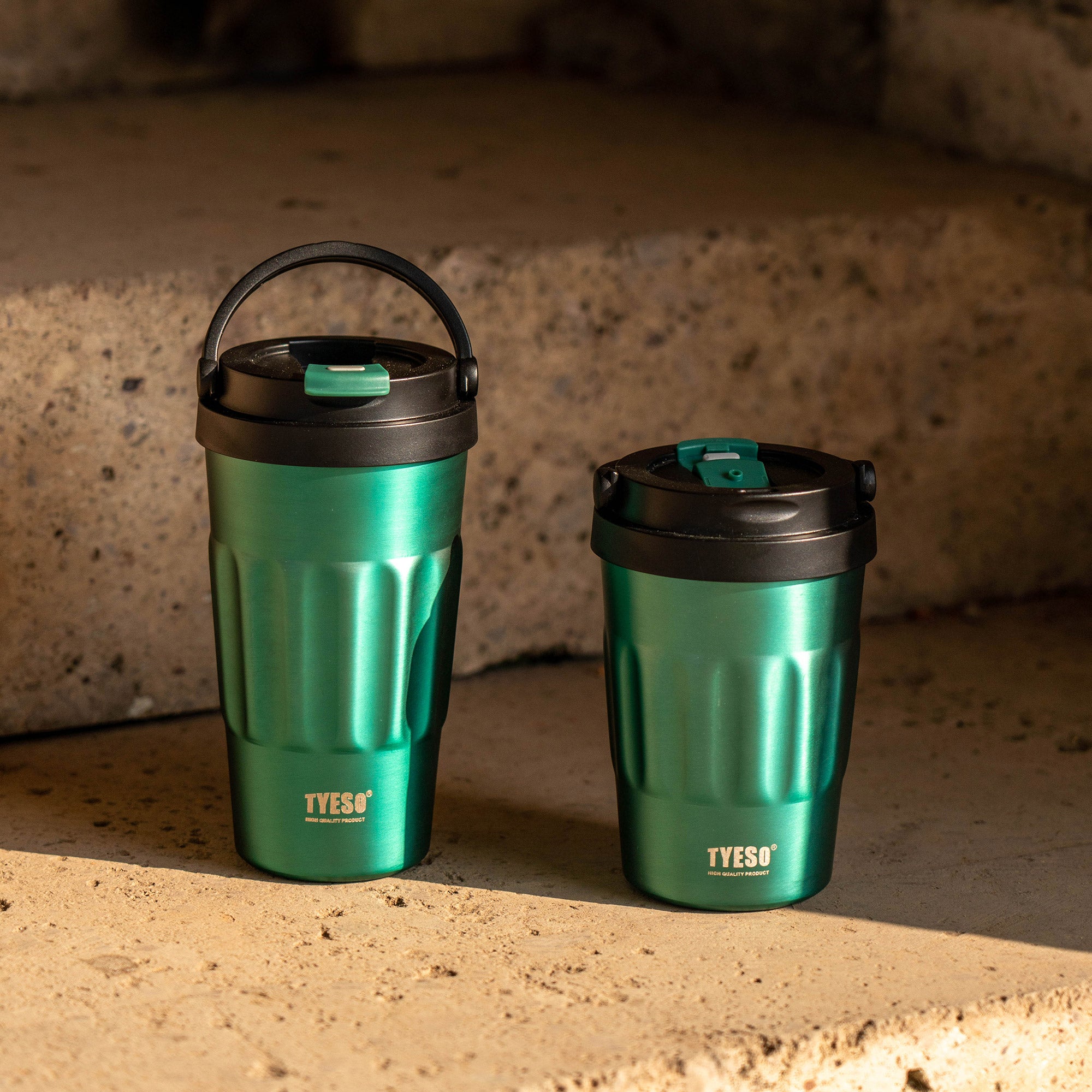 Stainless Steel Portable Tumbler with Flip Lid 22#