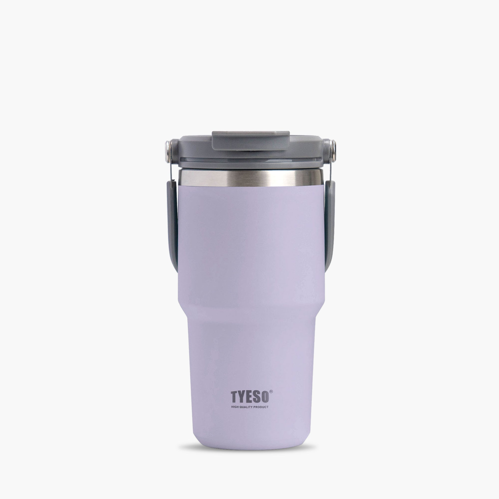 TYESO_ROAM Stainless Steel Tumbler with 2-in-1 Lid and Straw #33_Purple_20_Oz