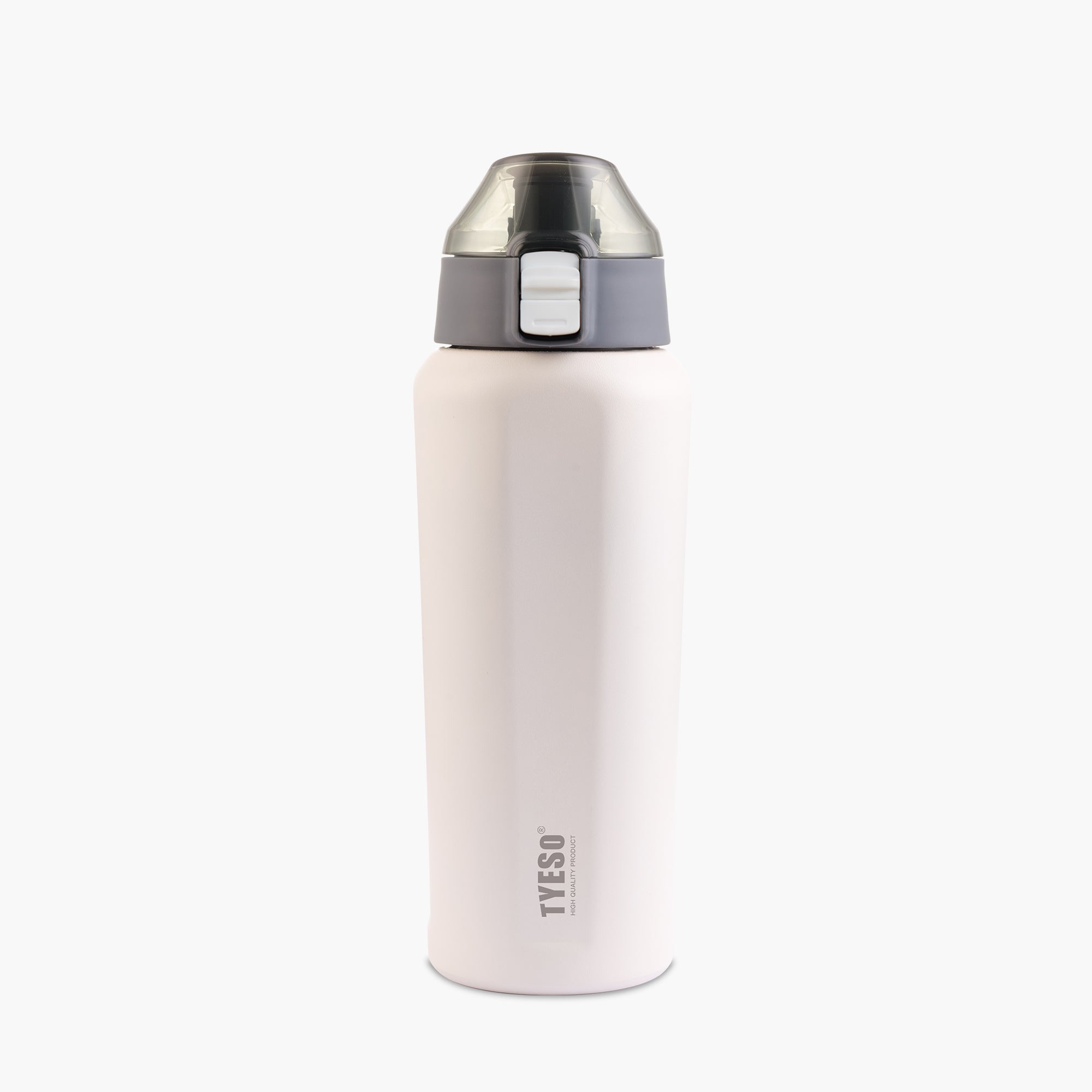 TYESO_Sports Bottle With Unique Square Shape_White_20oz