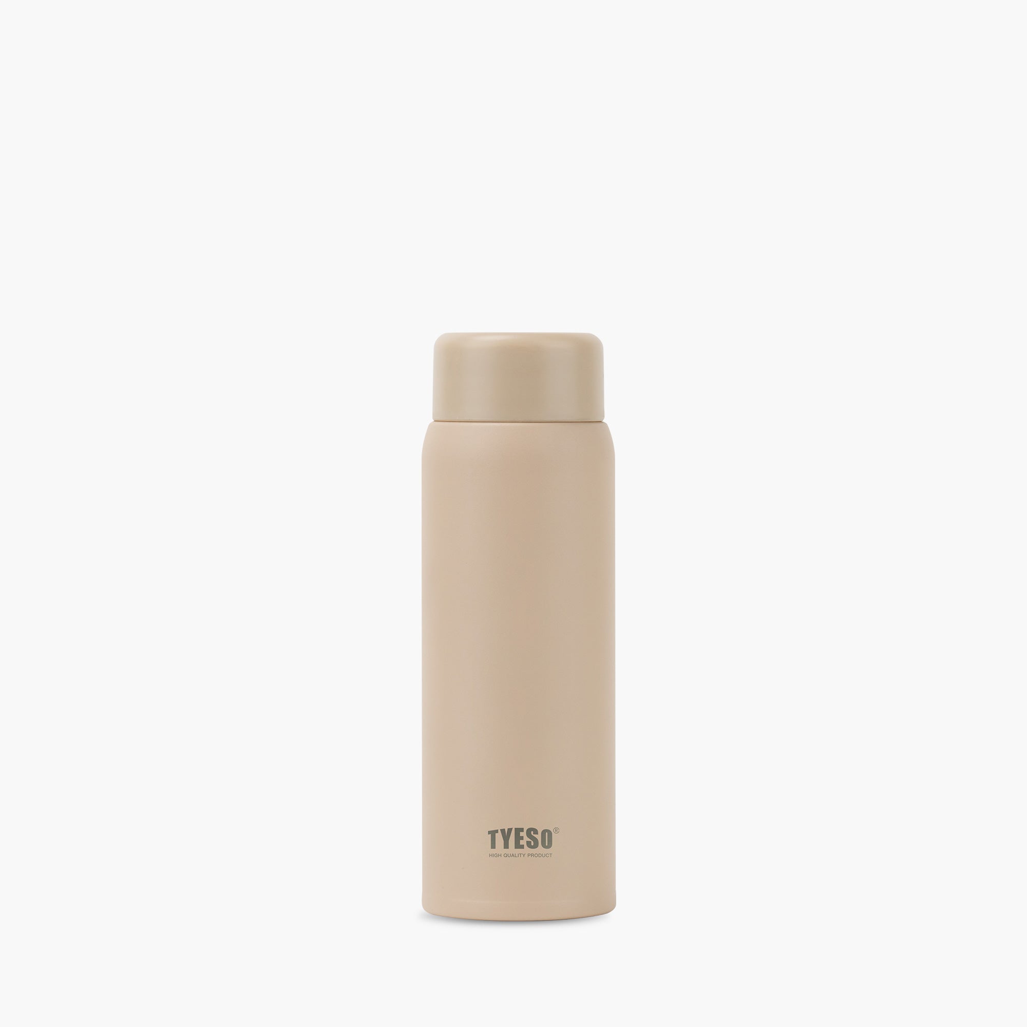 TYESO_Stainless Steel Lightweight Mini Stylish Pocket Bottle_Mocha_7OZ