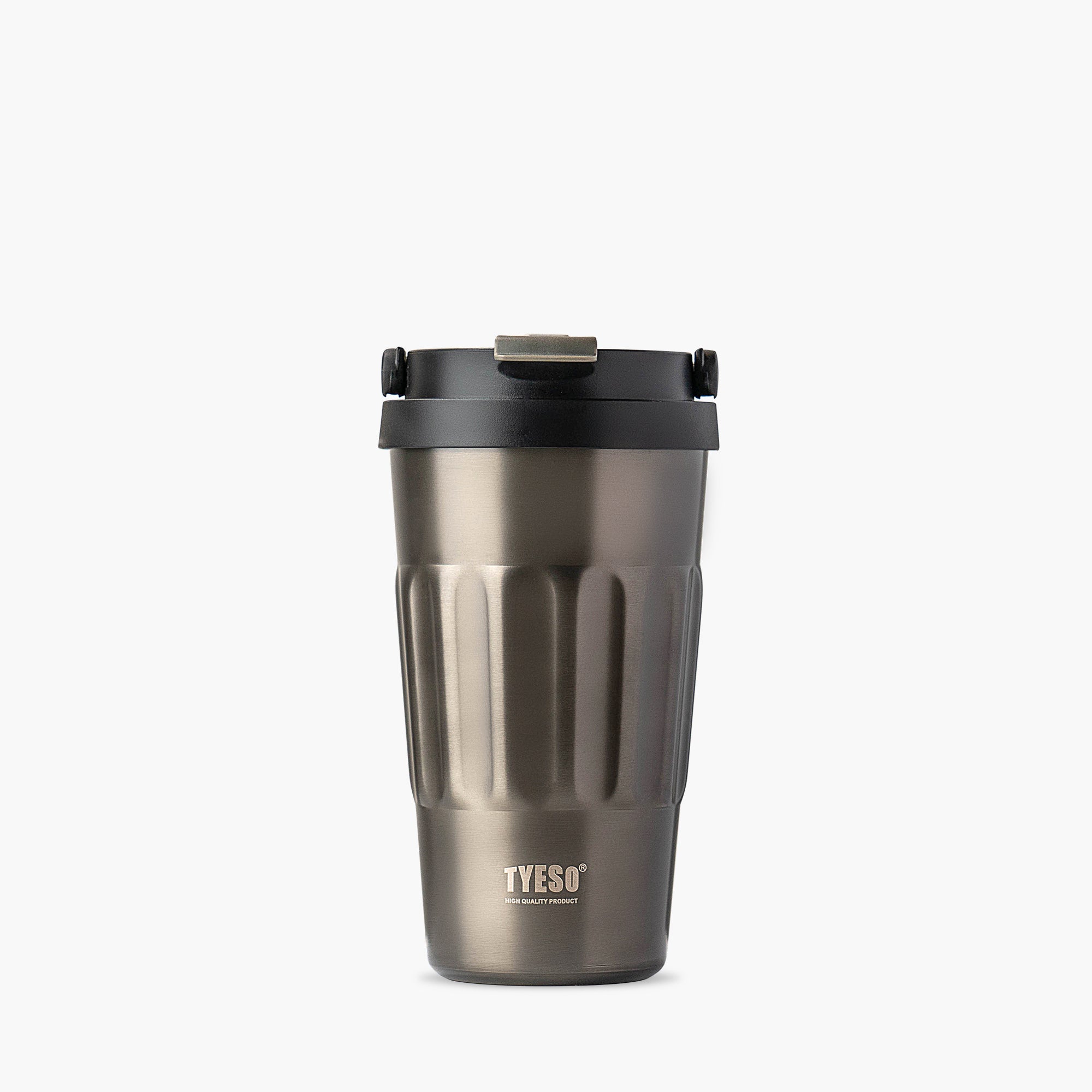 TYESO_Stainless Steel Portable coffee Tumbler 22_Gray_17oz