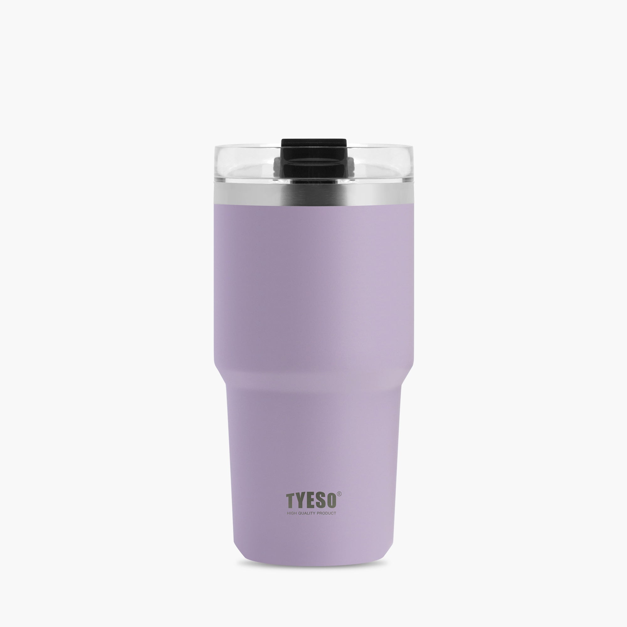 TYESO_Stainless Steel Tumbler with Straw 12_Purple_20oz