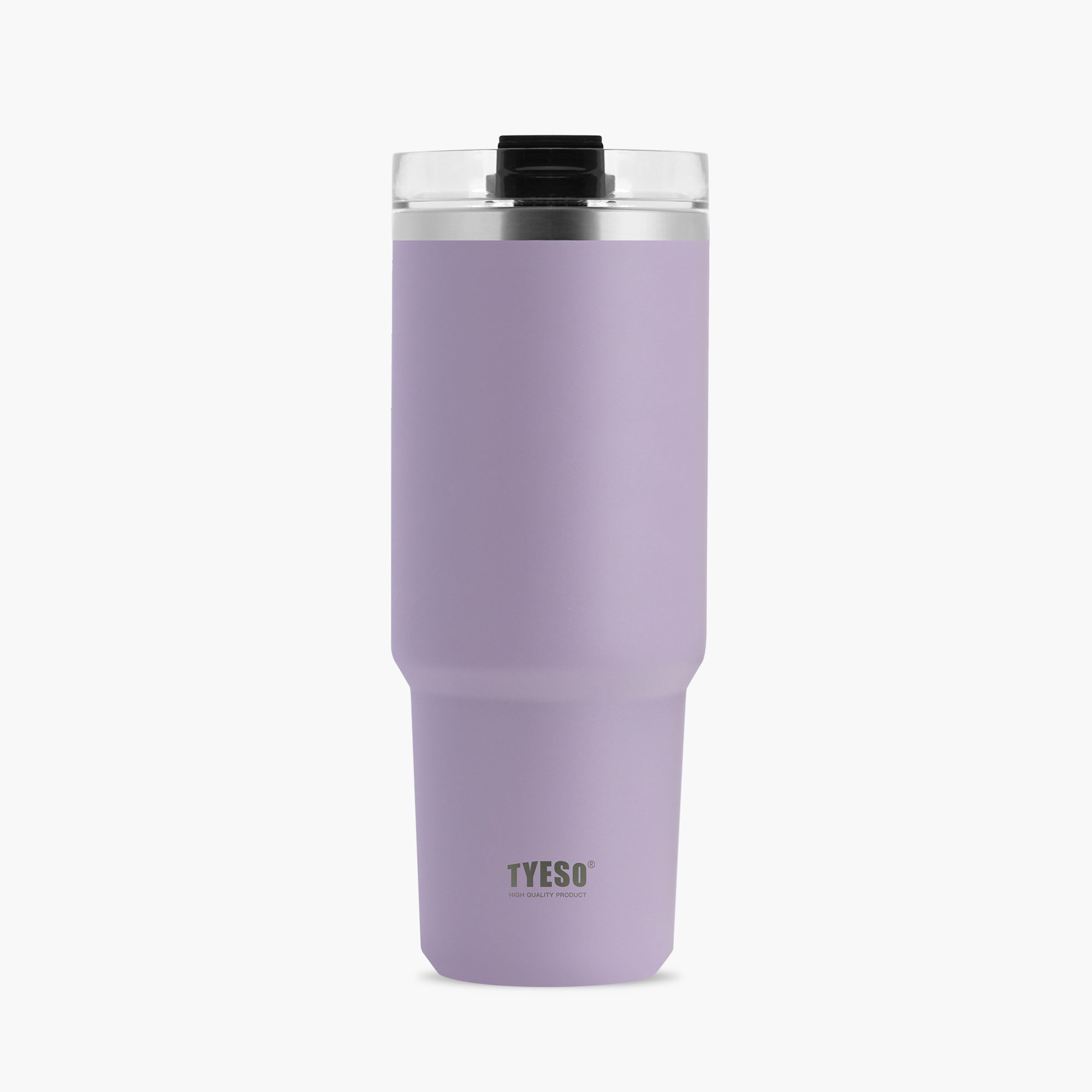 TYESO_Stainless Steel Tumbler with Straw 12_Purple_30oz