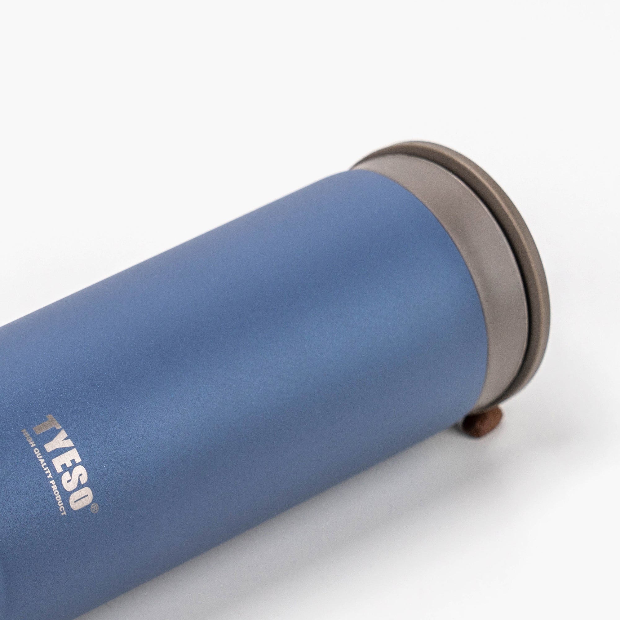 TYESO_Stainless Steel coffee&tea Tumbler with Lockable Lid 7_Blue_12oz detail