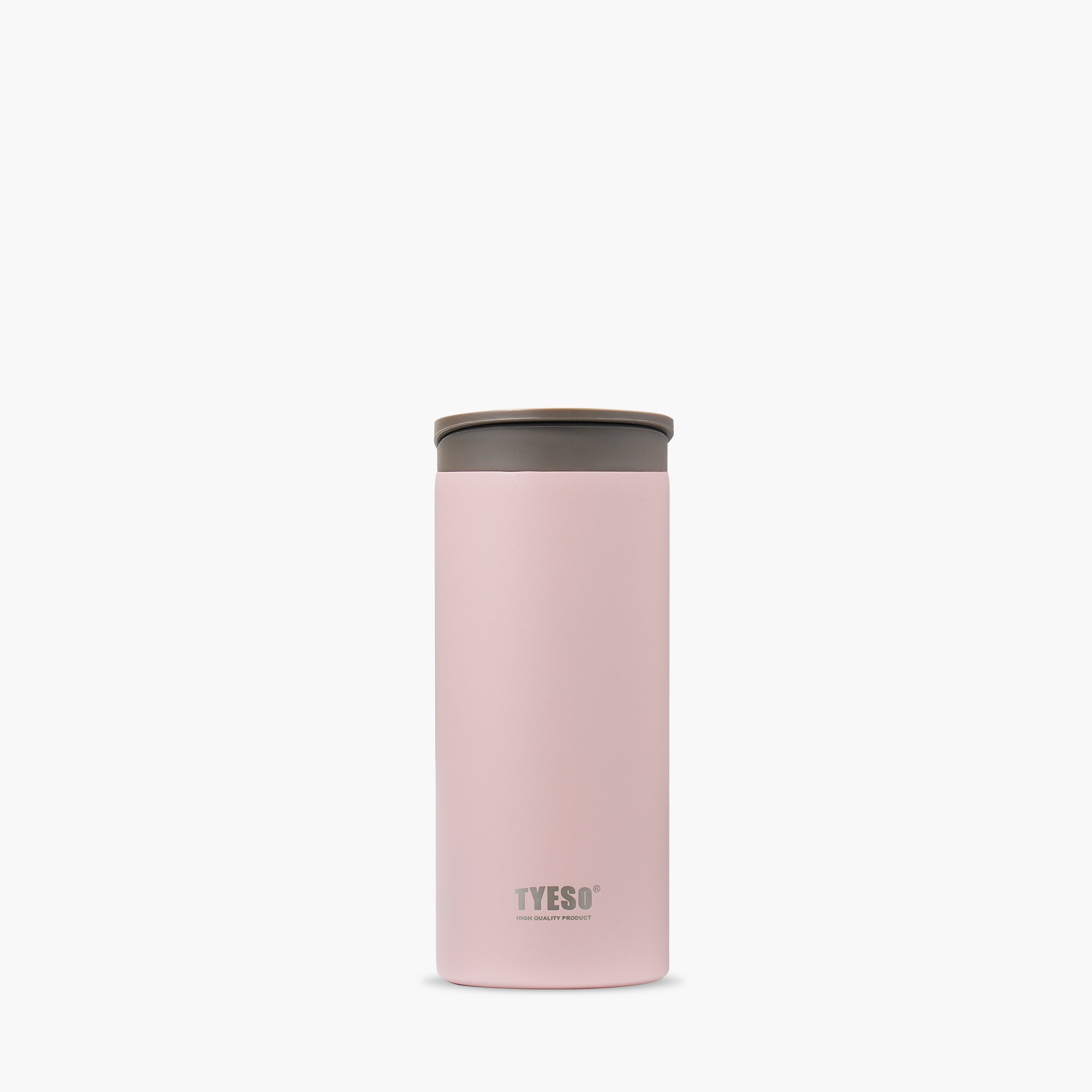 TYESO_Stainless Steel coffee&tea Tumbler with Lockable Lid 7_Pink_12oz