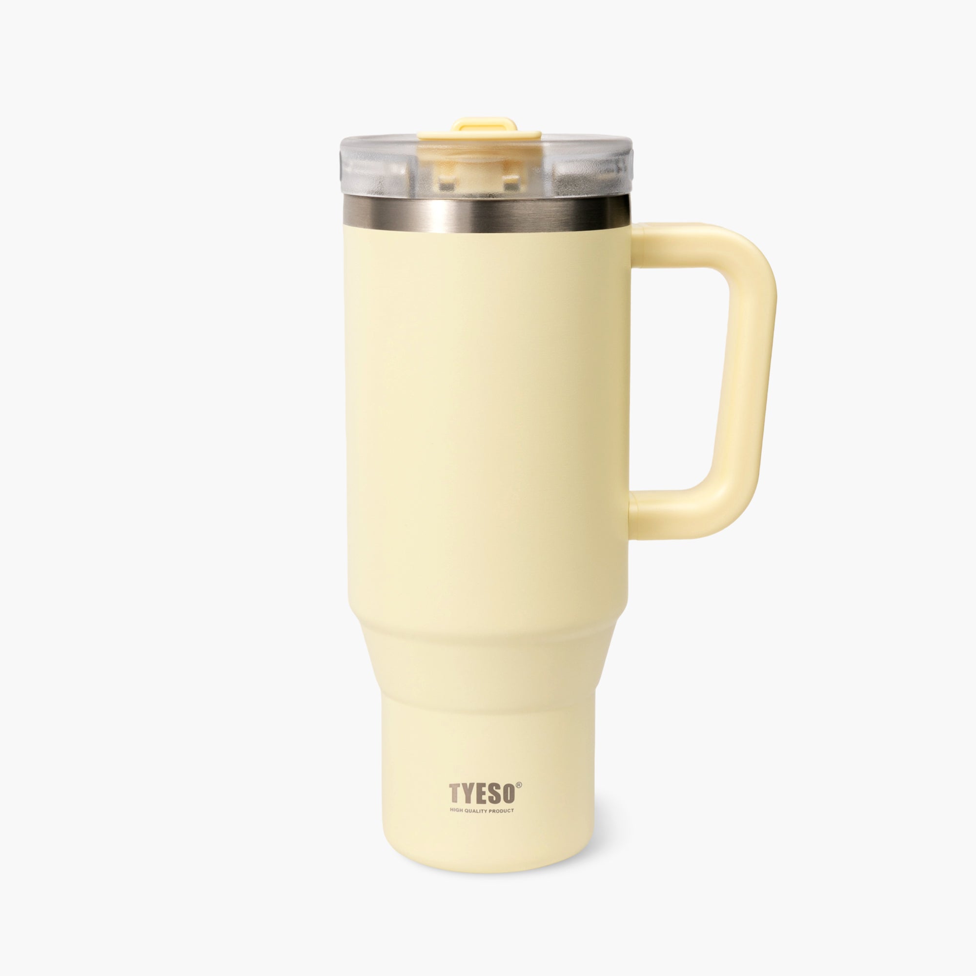 TYESO AURA POP ceramic-coated straw tumbler in Yellow, 40 oz #color_yellow