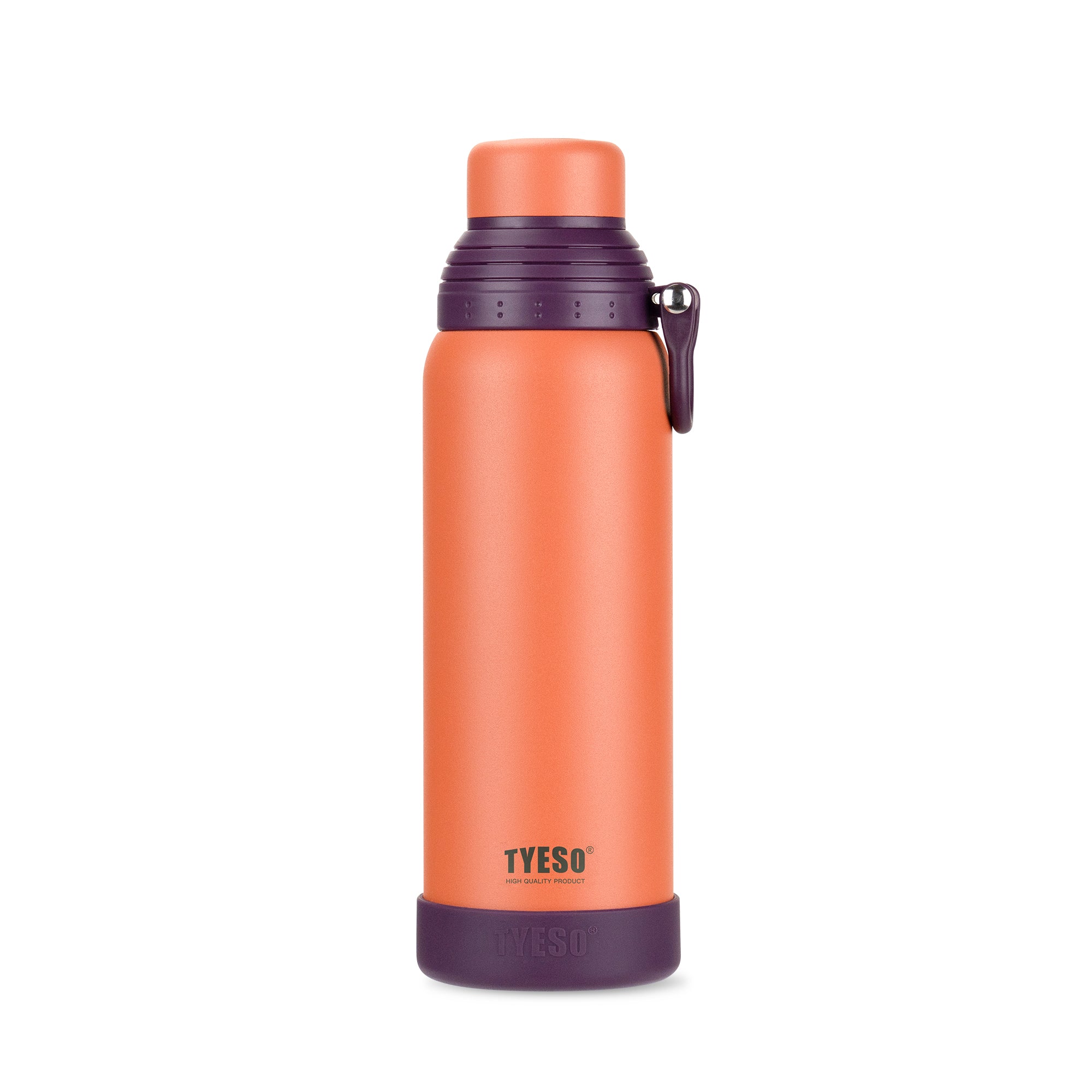 Botol Air Dua Penutup dengan Pemegang dan But Silikon