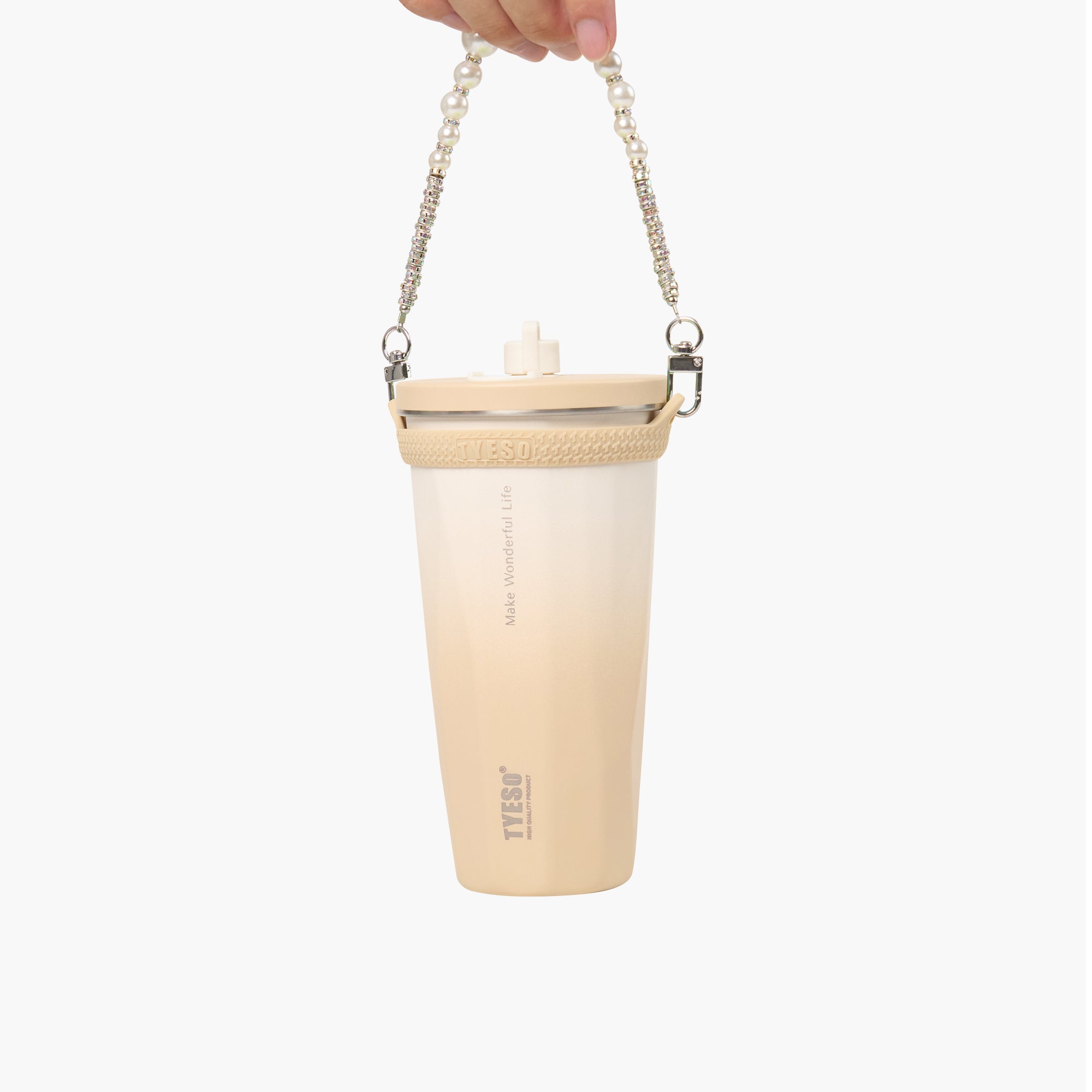 Stylish Detachable Beaded Lanyard for FLAIR Tumbler & 36#Intl