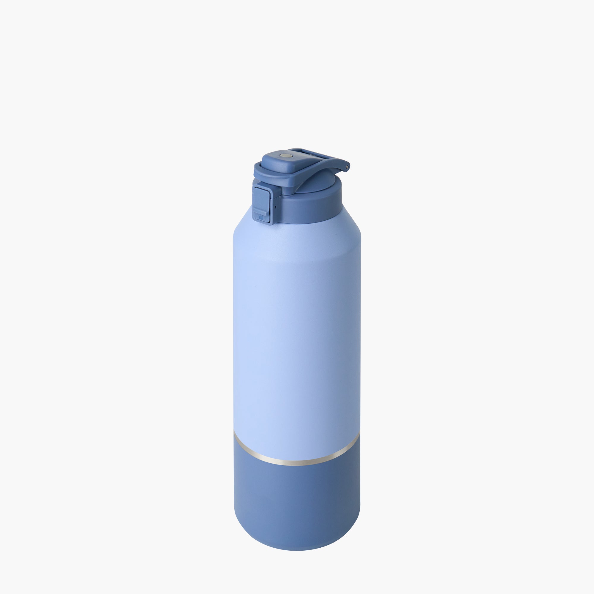 68oz(2L)- PowerFlow ColorBlock Sports Bottle with Safety Lock
