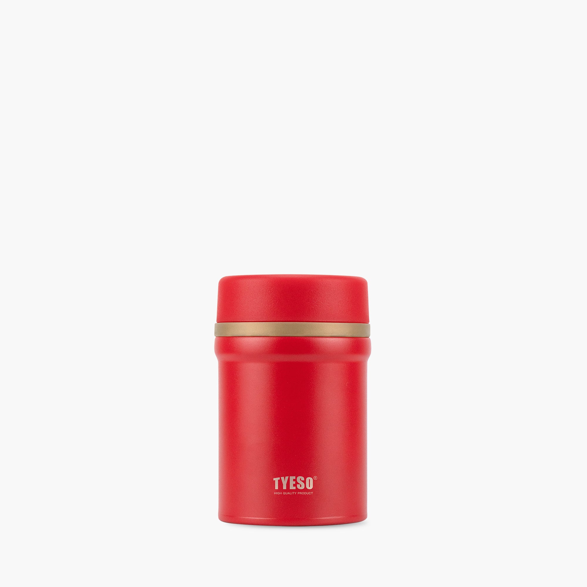 TYESO ARMOR Portable Food Jar in Red, 15 oz #color_red