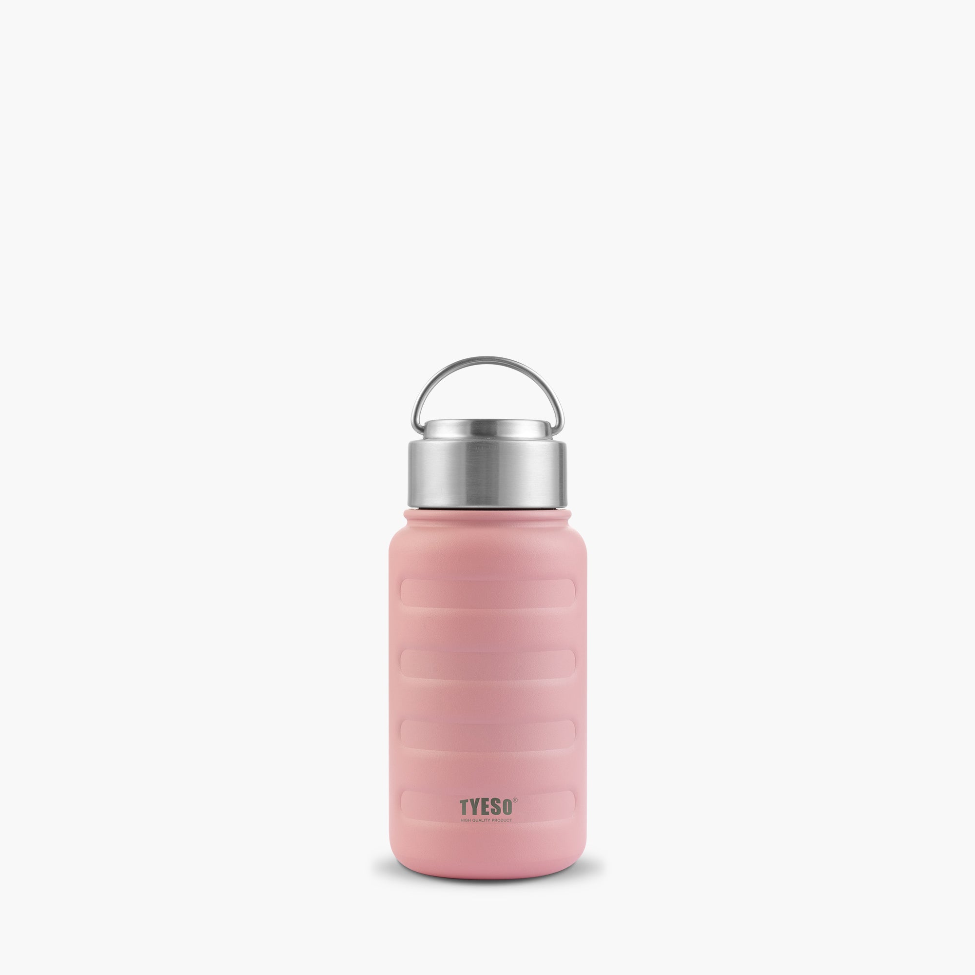TYESO ASCENT Portable Sports Bottle with lovely shape in Pink – carry handle detail #color_pink