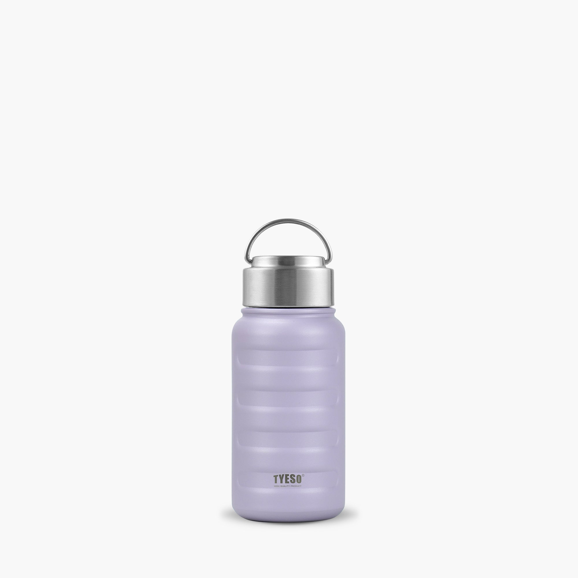 TYESO ASCENT Portable Sports Bottle with lovely shape in Purple – carry handle detail #color_purple