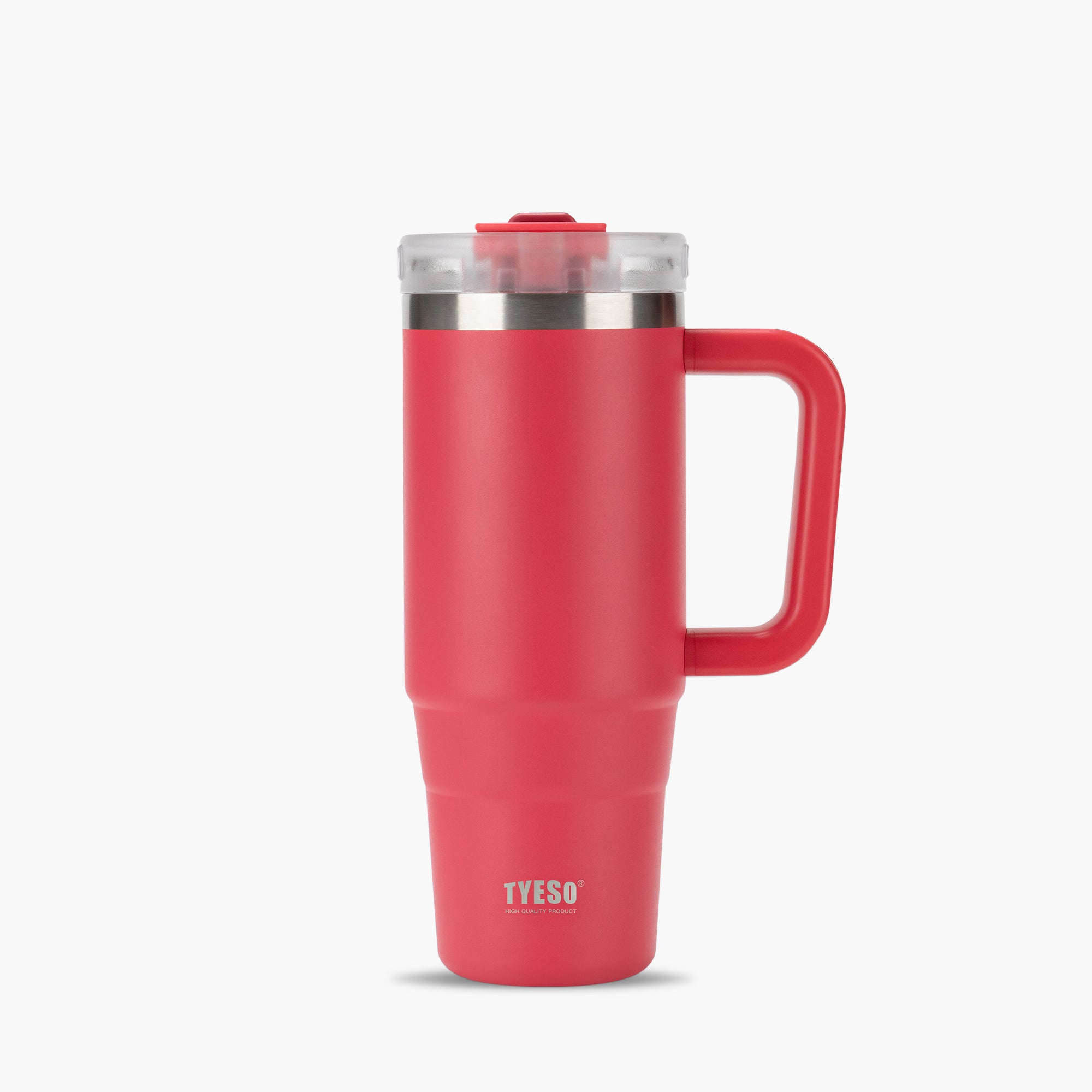 TYESO AURA Insulated Travel Tumbler in Rose Red, 30 oz #color_rose red
