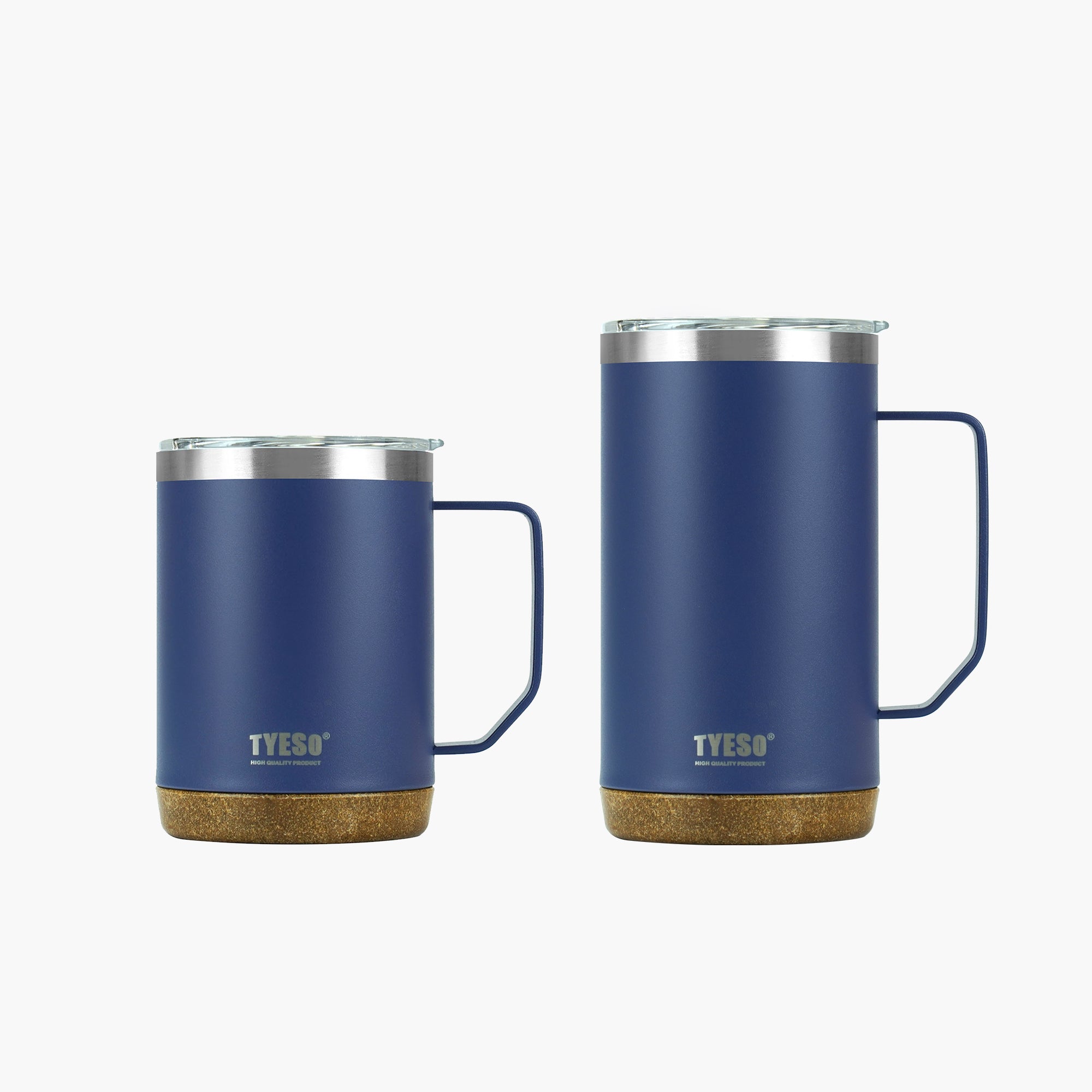 Blue TYESO CASK insulated coffee mugs in 18 oz and 24 oz sizes #color_blue