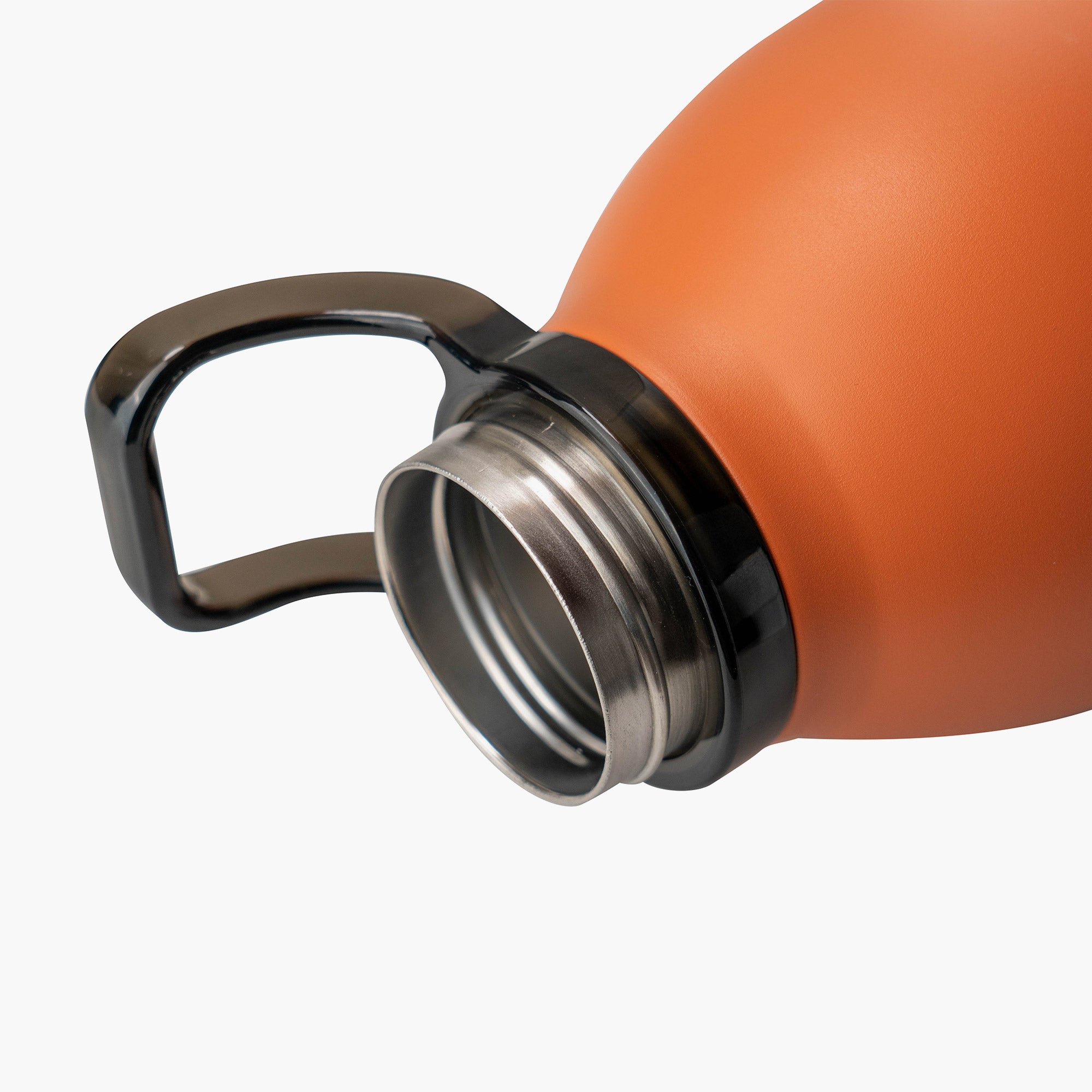 Orange 51 oz TYESO DEPOT insulated water bottle with removable pop-up straw #color_orange