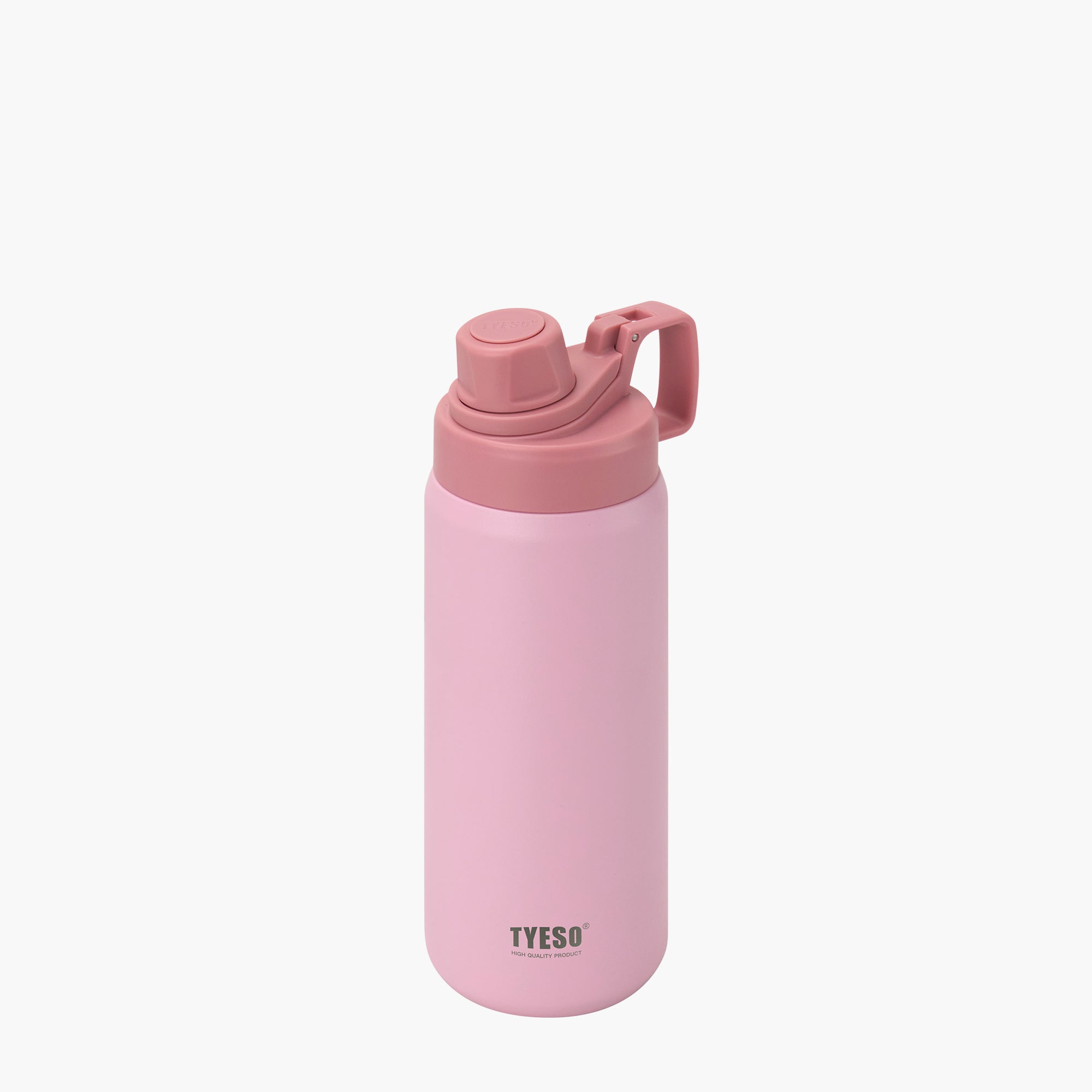 TYESO FIZZ HAZE Sports Bottle with Soft Spout in Pink – carry handle detail #color_pink