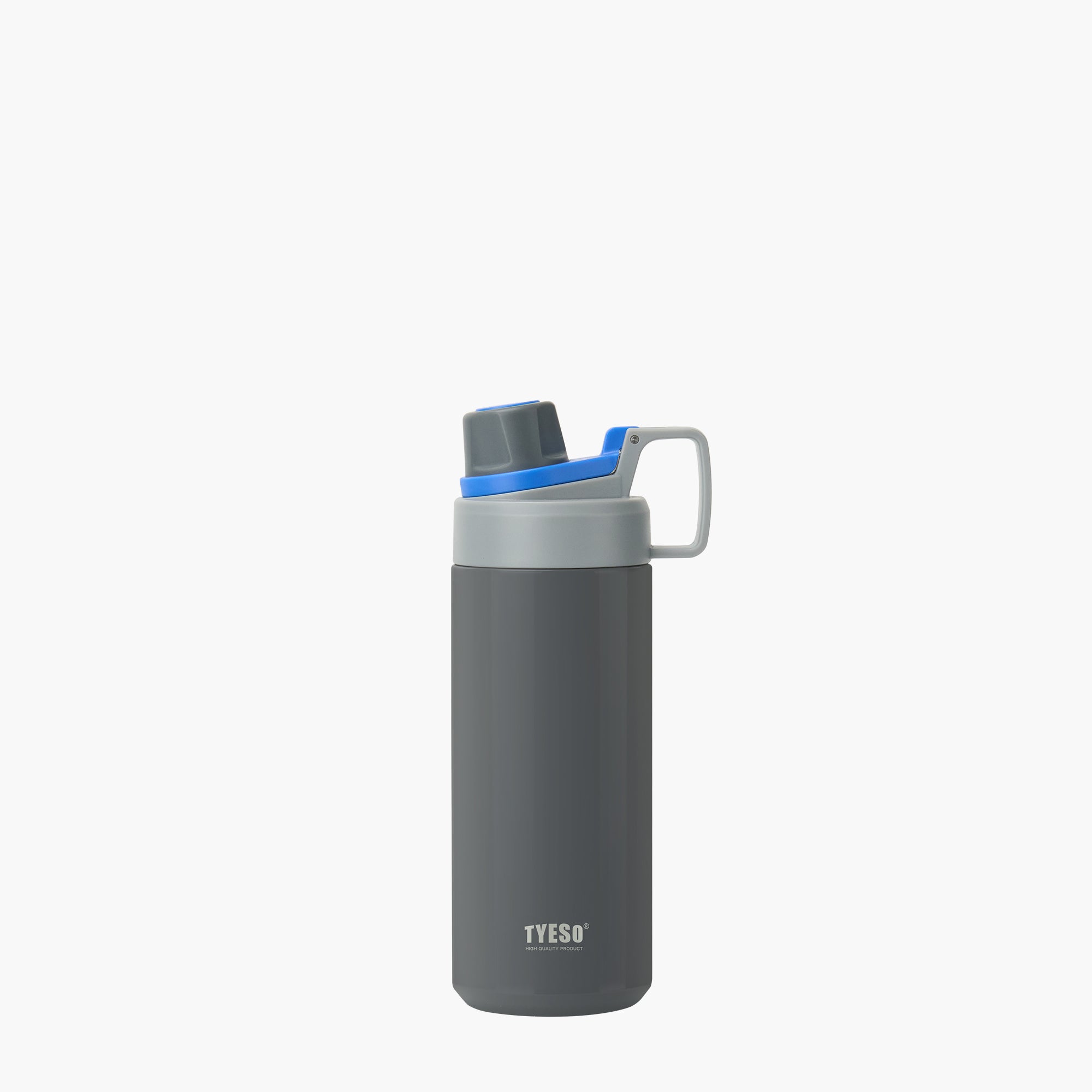 TYESO FIZZ Sports Bottle with Handle in Gray, 20 oz – carry handle detail #color_gray