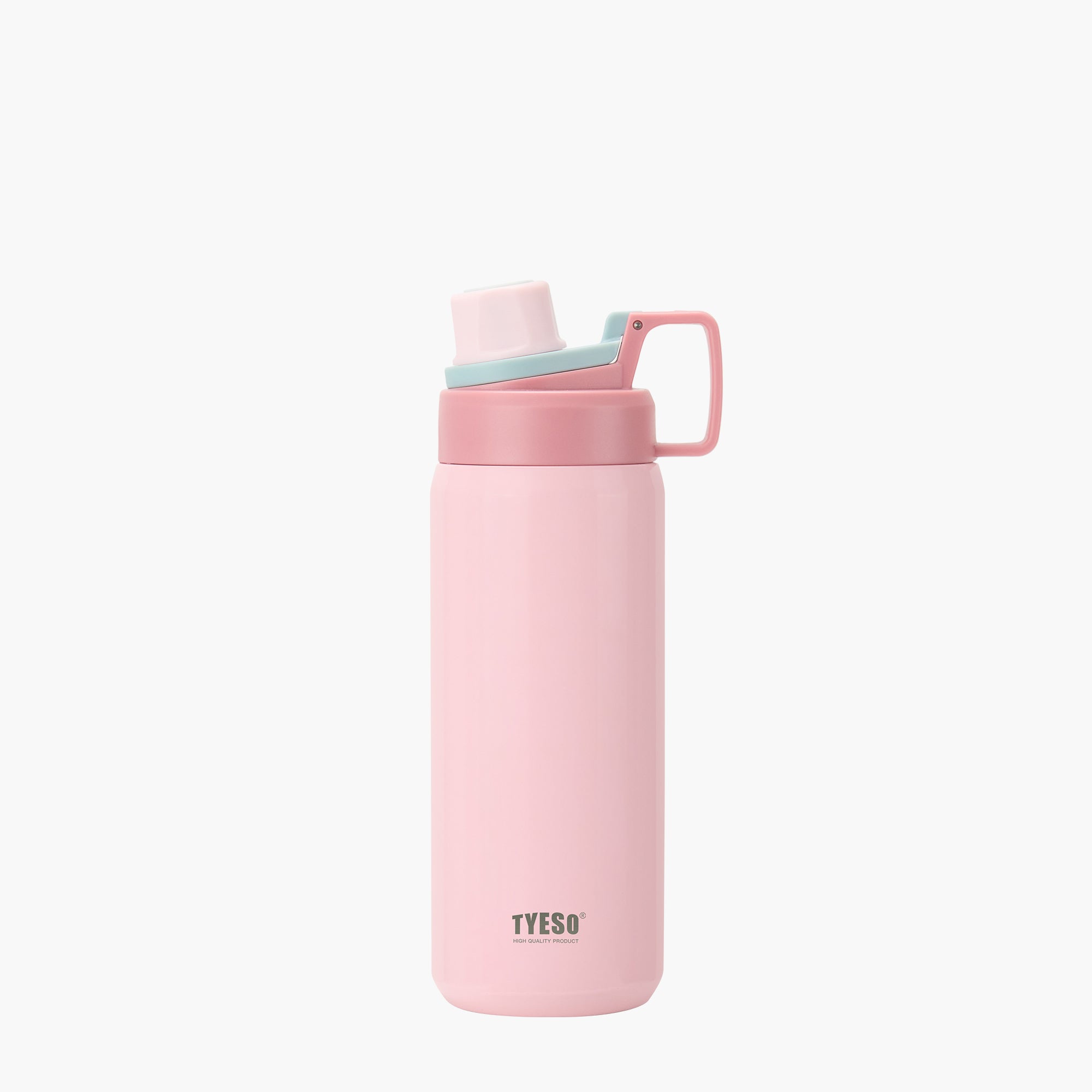 TYESO FIZZ Sports Bottle with Handle in Pink, 25 oz – carry handle detail #color_pink