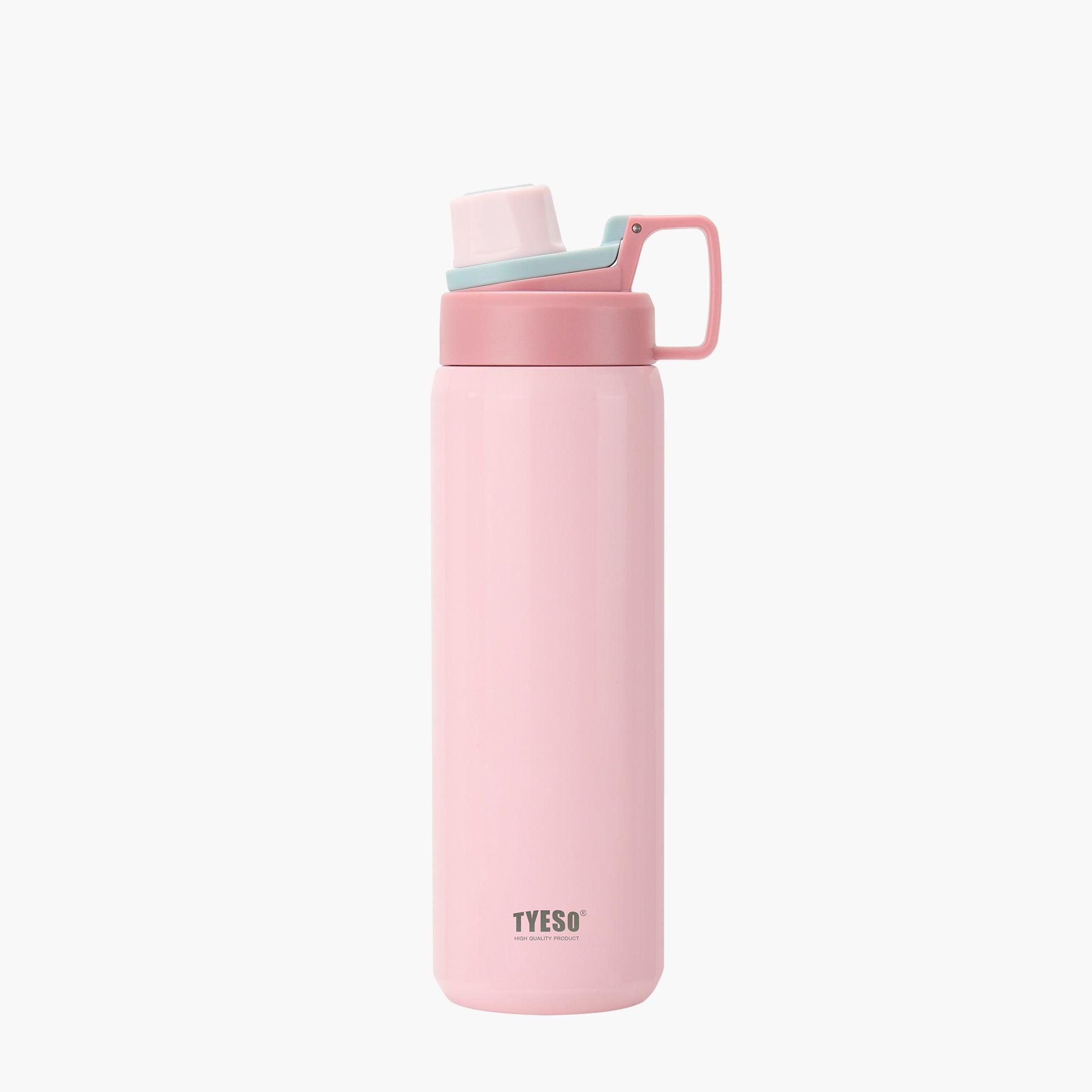 TYESO FIZZ Sports Bottle with Handle in Pink, 30 oz – carry handle detail #color_pink