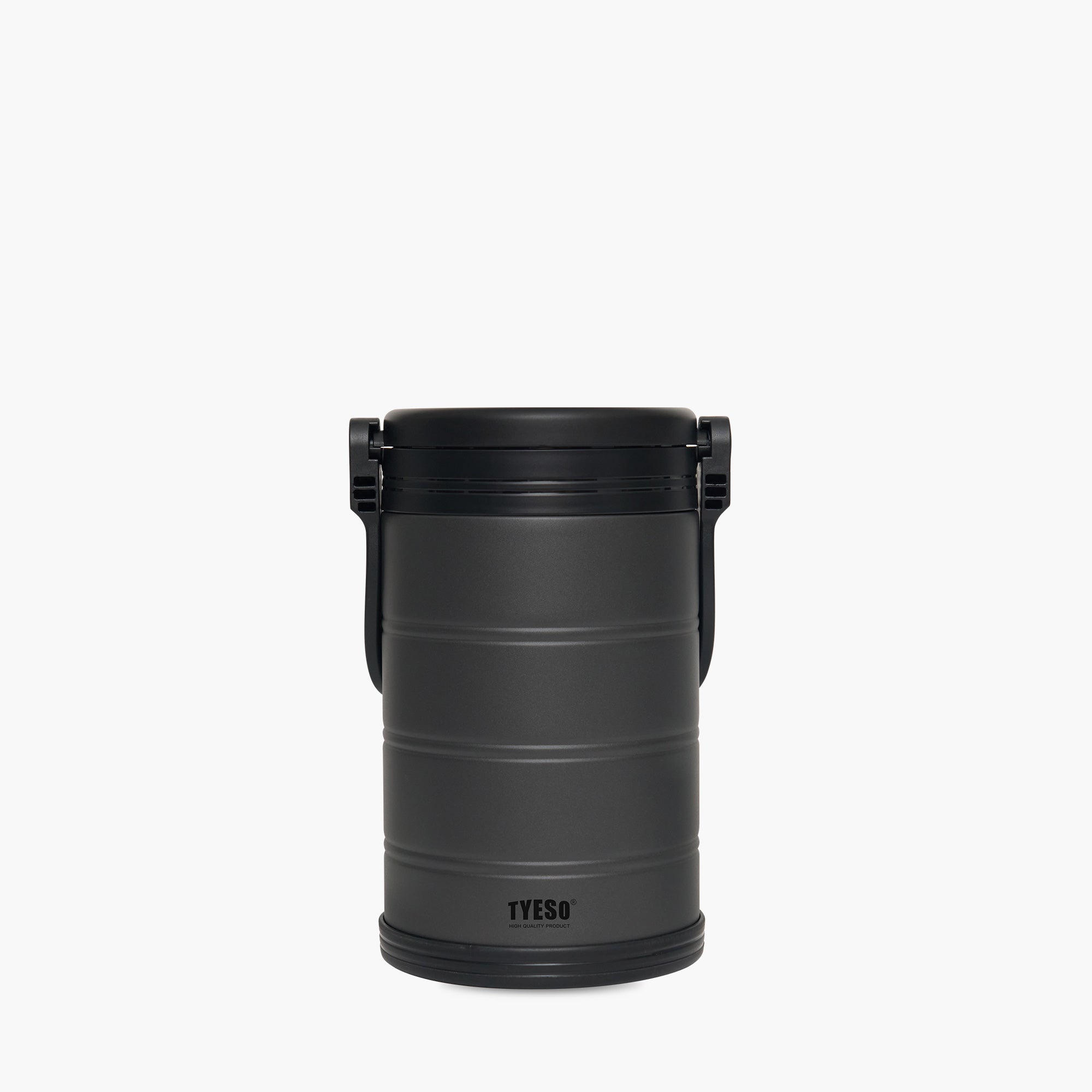 TYESO Large Capacity Vacuum Insulated Portable Cooler in Black #color_black