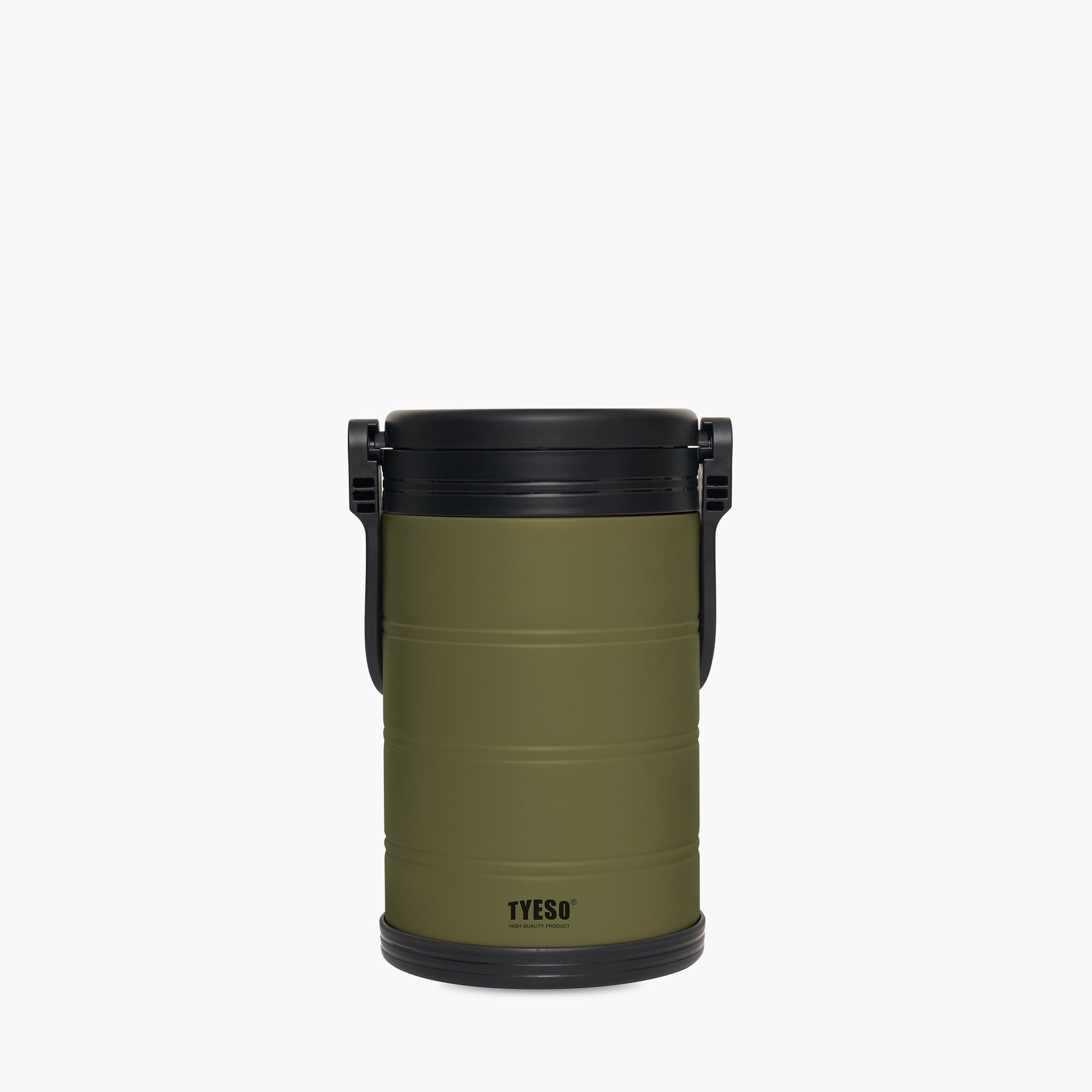 TYESO Large Capacity Vacuum Insulated Portable Cooler in Green #color_green