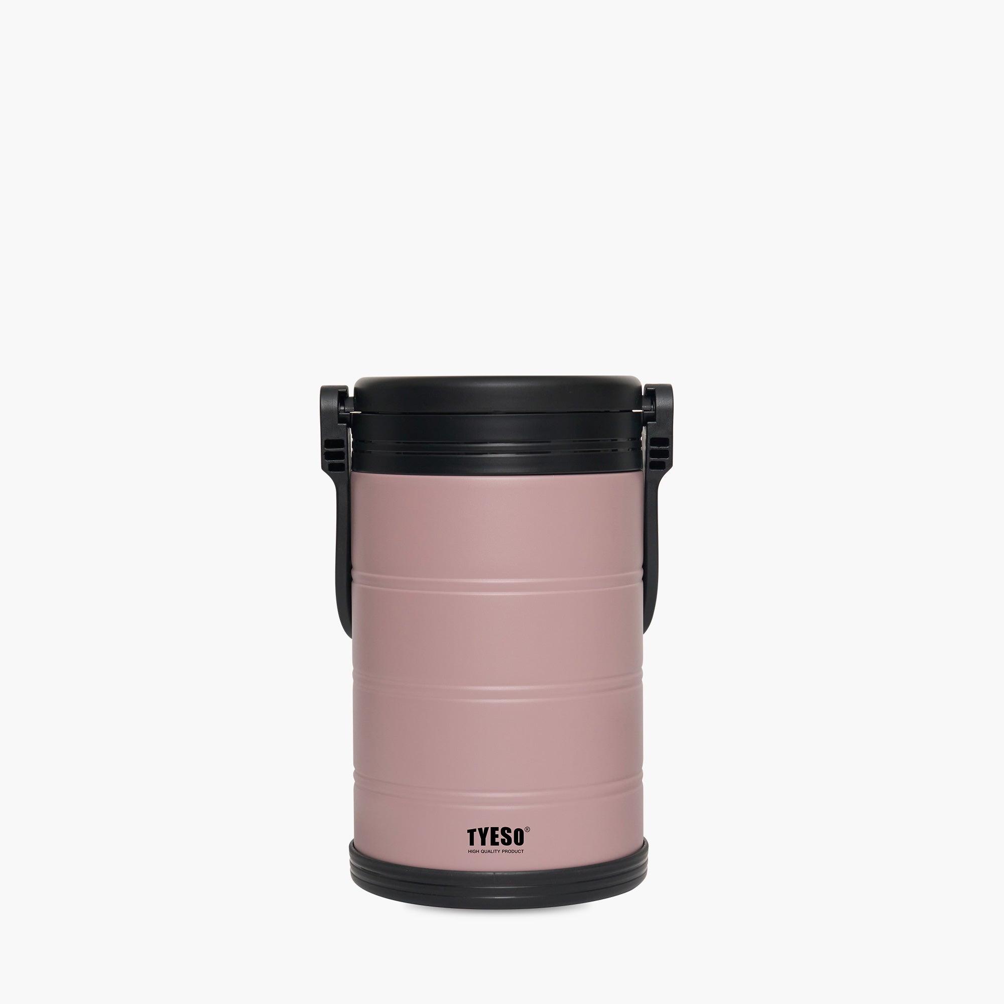 TYESO Large Capacity Vacuum Insulated Portable Cooler in Pink #color_pink