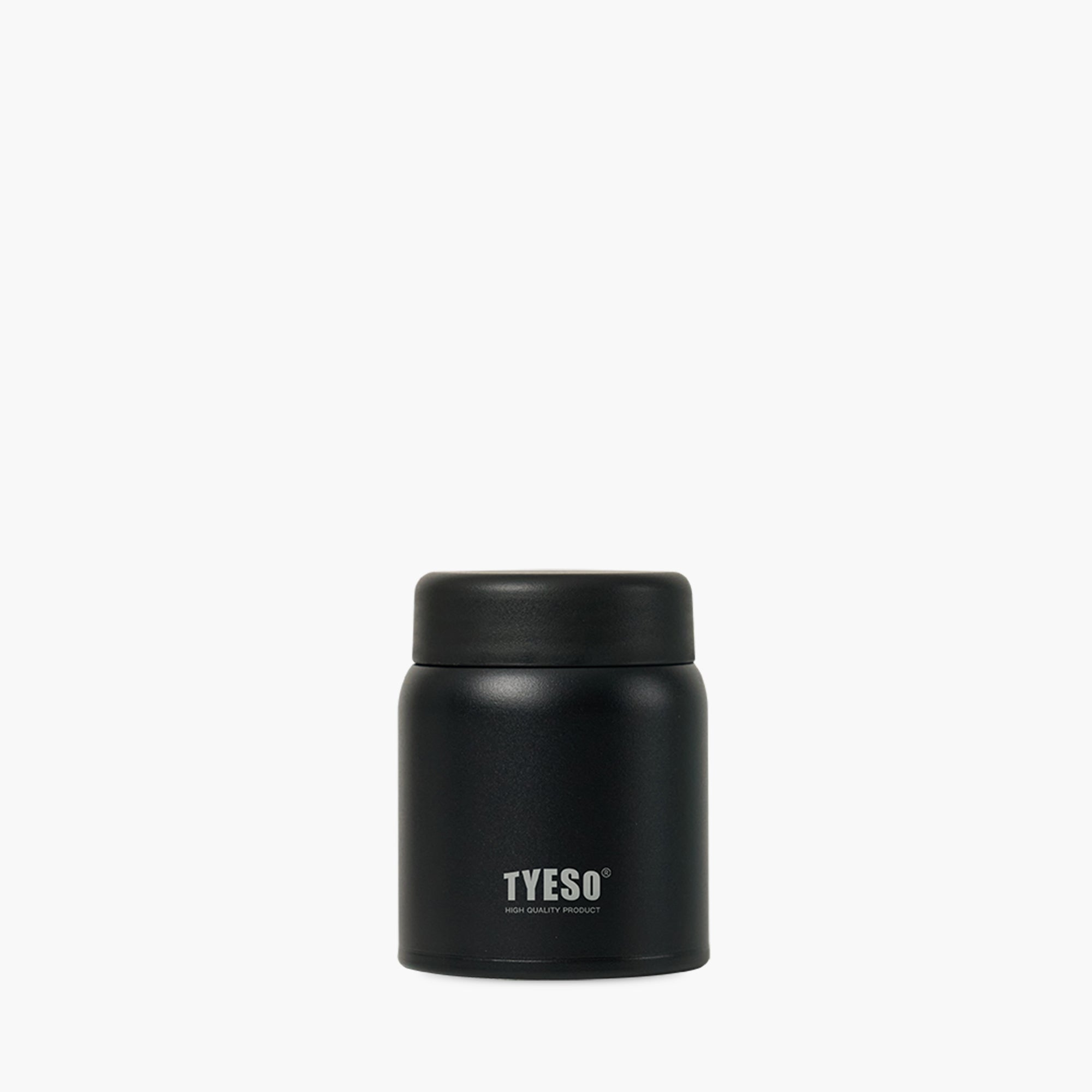 TYESO MELLOW Insulated Food Jar in Black #color_black