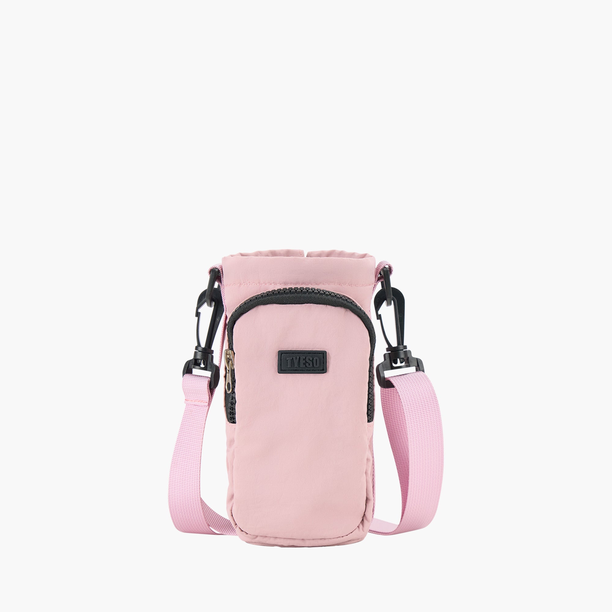 TYESO Multi-Use Bottle Pouch in Pink – dimensions #color_pink
