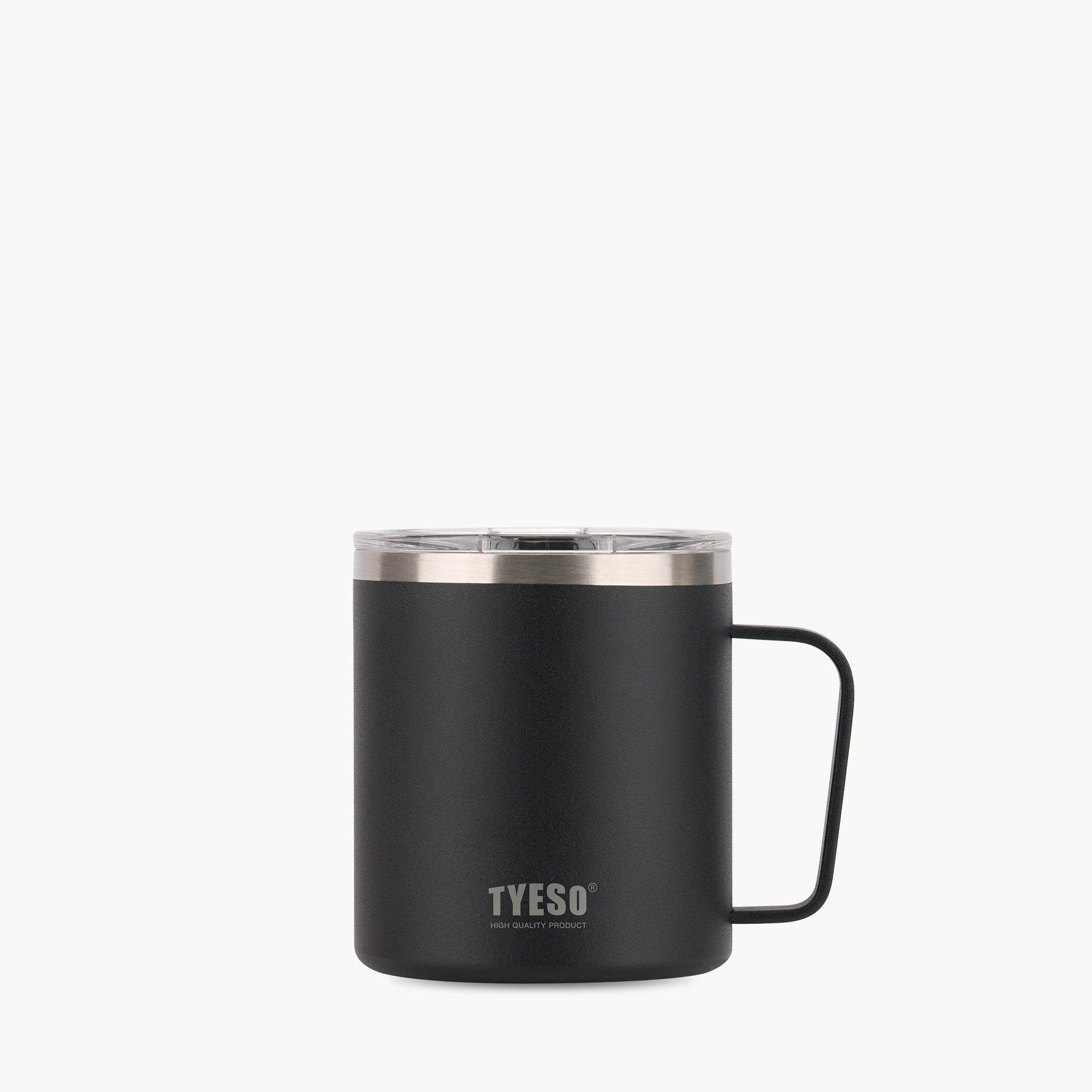 TYESO NOOK Coffee Mug in Black, 14 oz #color_black