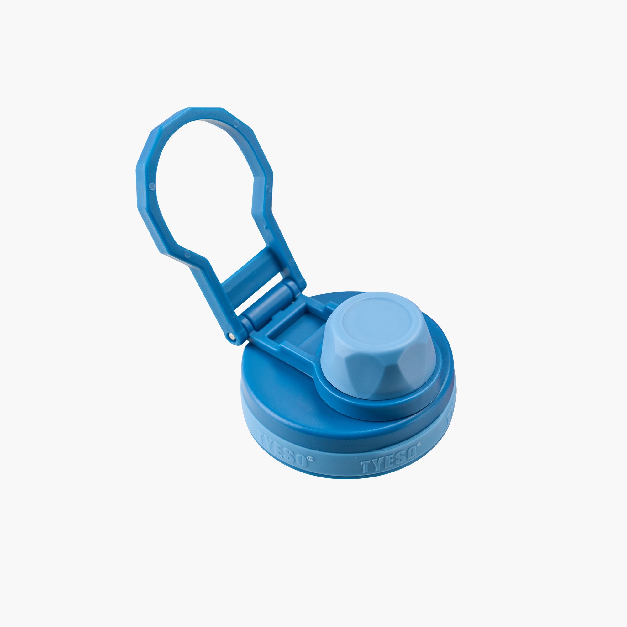 TYESO Replacement Lid for AERIS REVIVE Sports Bottle in Blue – lid detail #color_blue