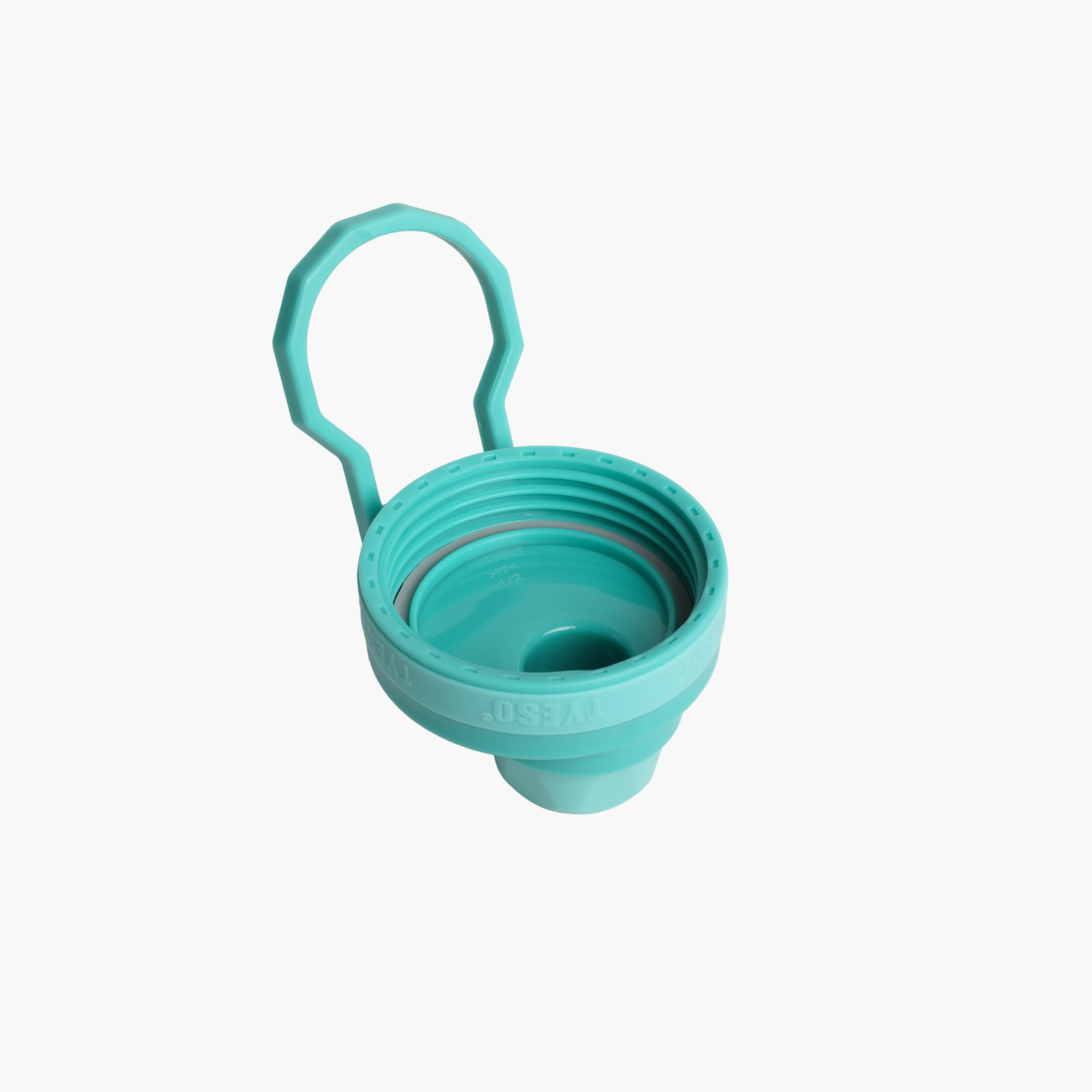 TYESO Replacement Lid for AERIS REVIVE Sports Bottle in Green – lid detail #color_green