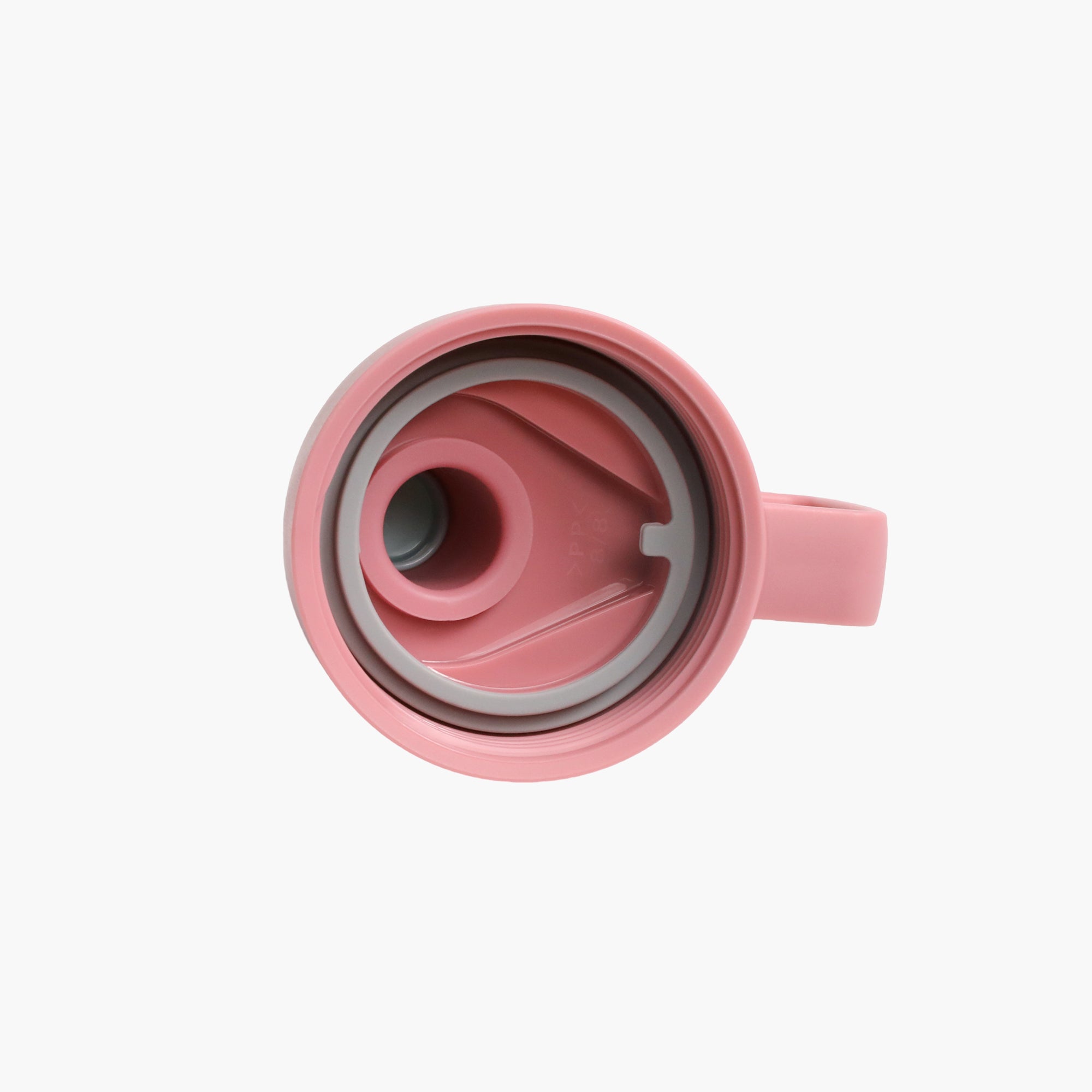 TYESO Replacement Lid for FIZZ Sports Bottle in Pink – lid detail #color_pink