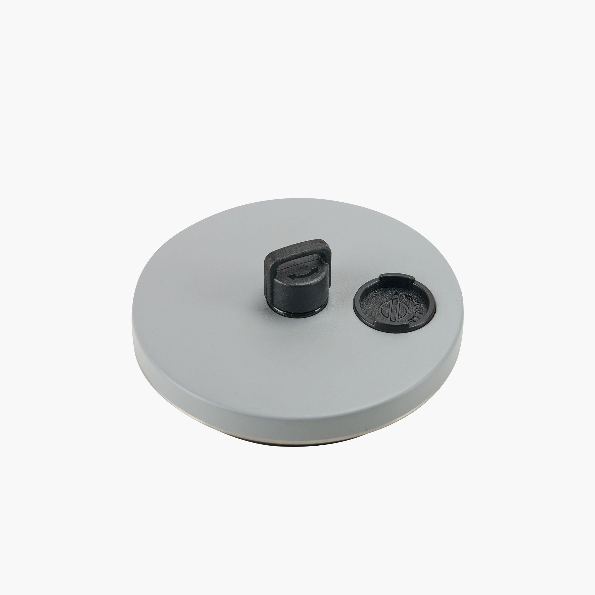 TYESO Replacement Lid for FLAIR Tumbler in Gray – lid detail #color_gray