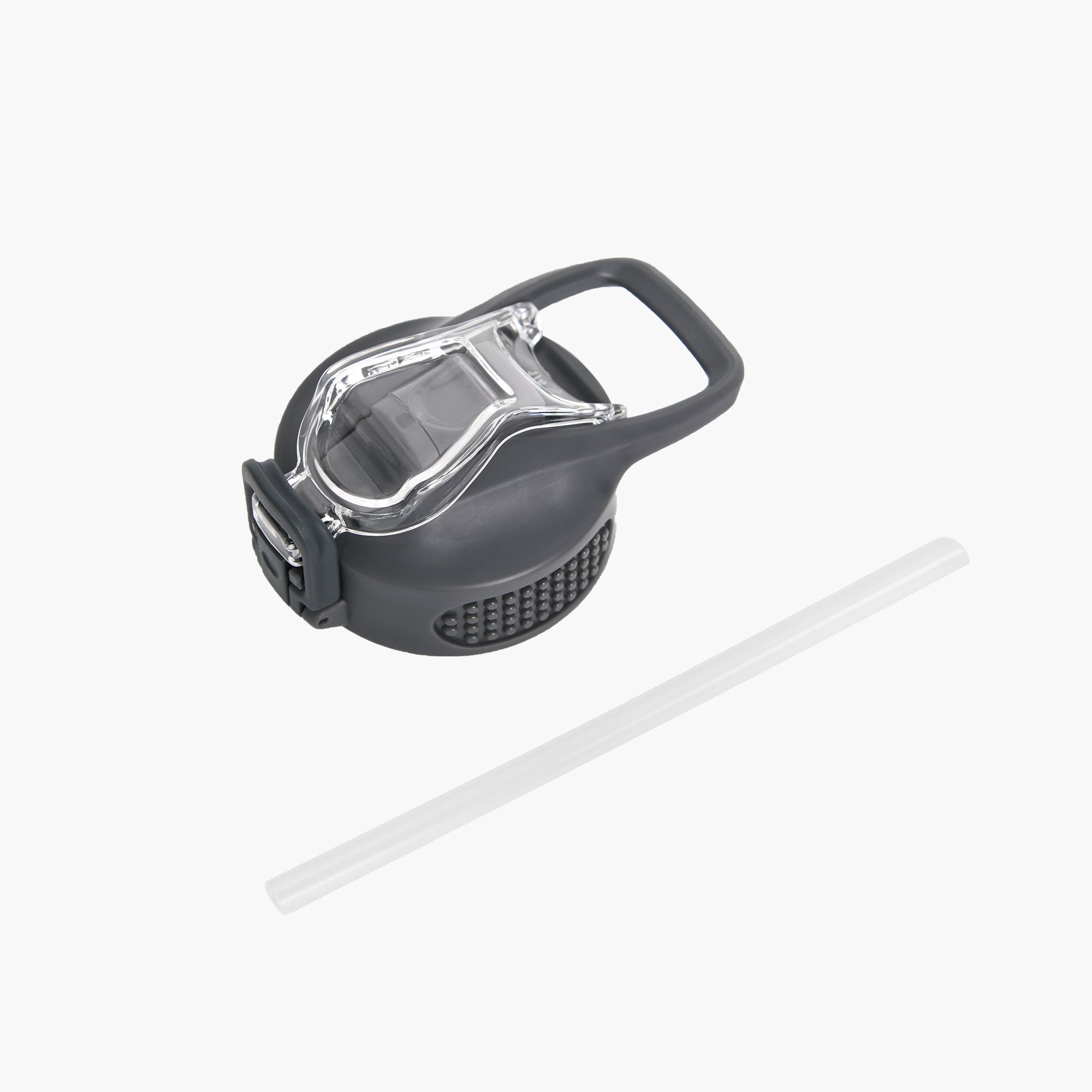 TYESO Replacement Lid for WANDER Sports Bottle in Gray, 20 oz – lid detail #color_gray