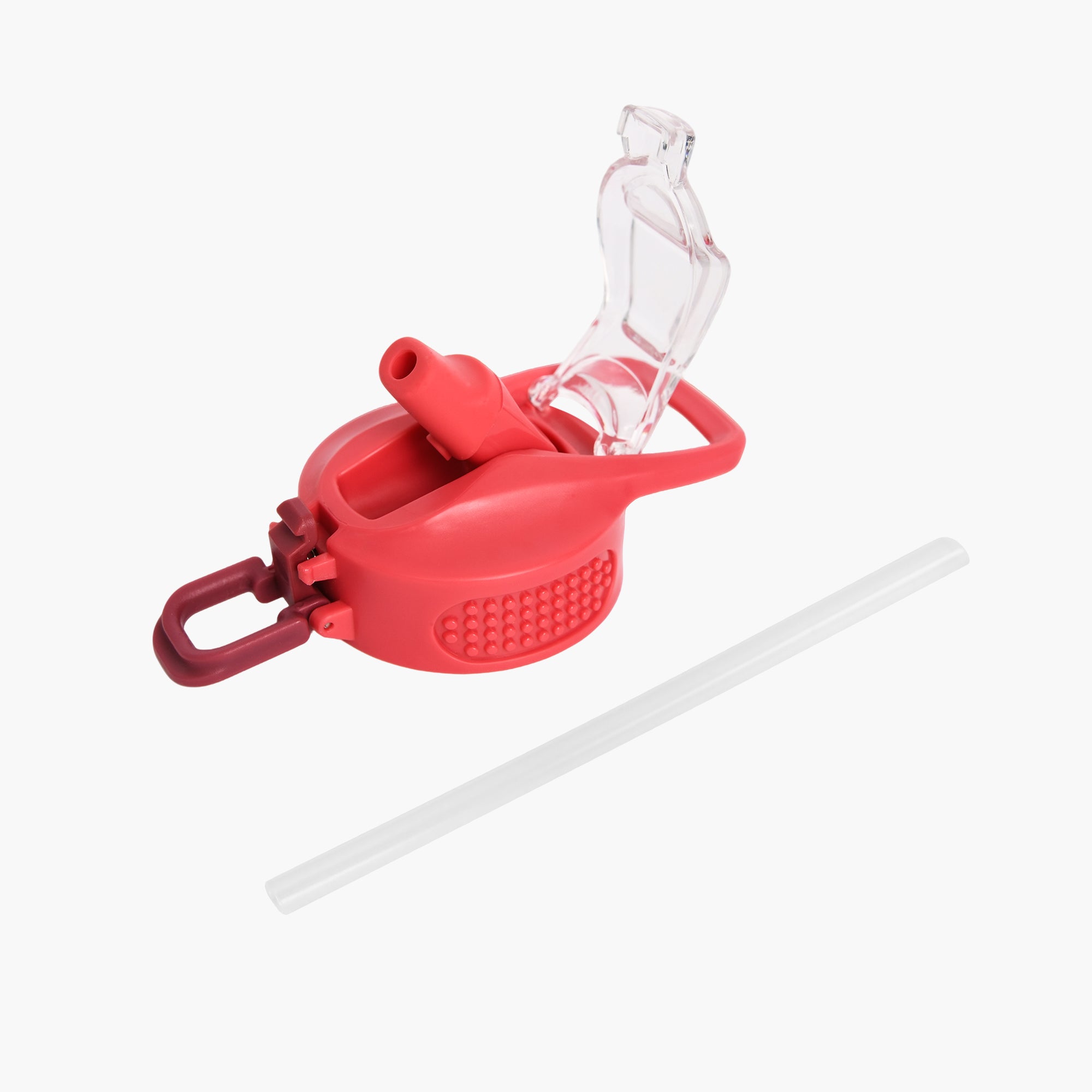 TYESO Replacement Lid for WANDER Sports Bottle in Red, 20 oz – lid detail #color_red
