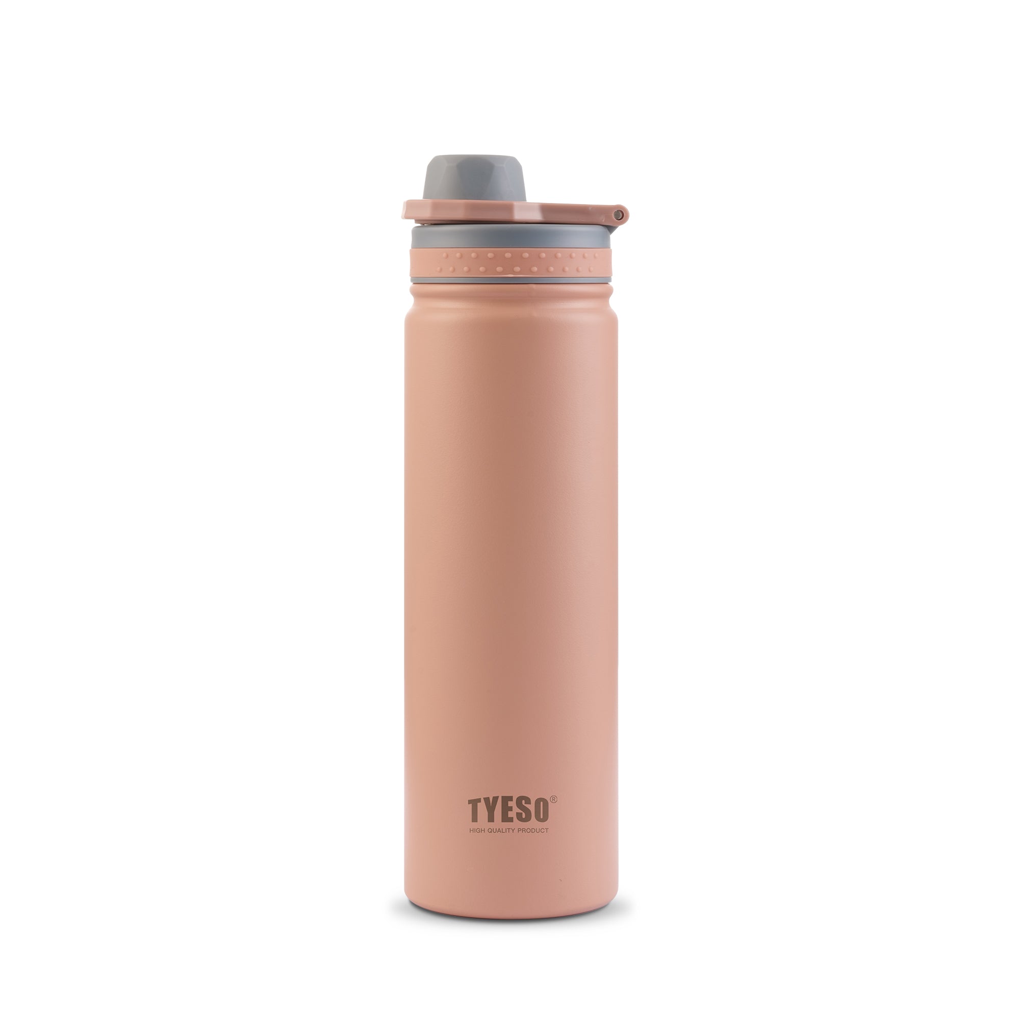 TYESO REVIVE Sports Bottle with Foldable Handle in Pink, 25 oz – carry handle detail #color_pink