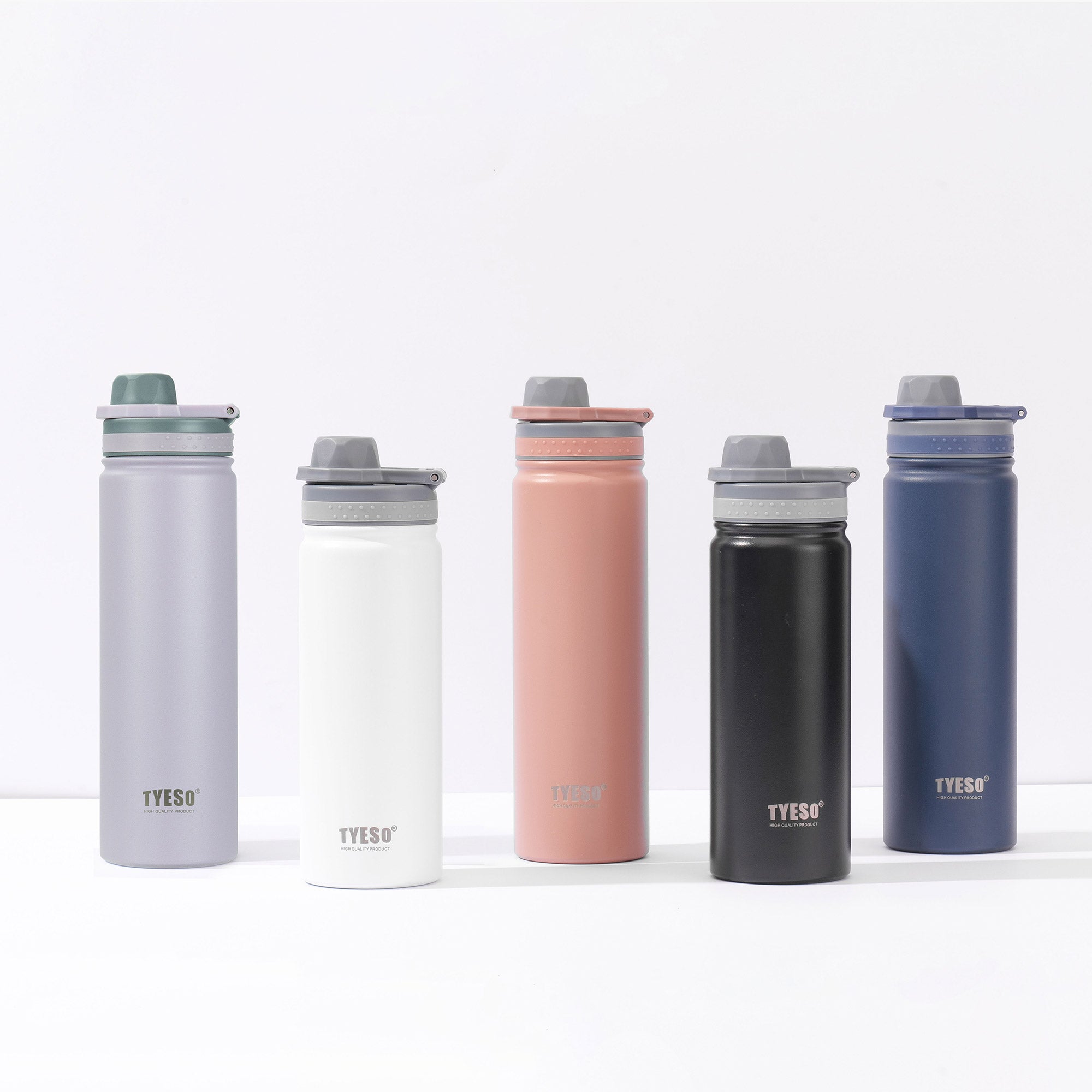 TYESO REVIVE Sports Bottle with Foldable Handle in Pink – carry handle detail #color_pink