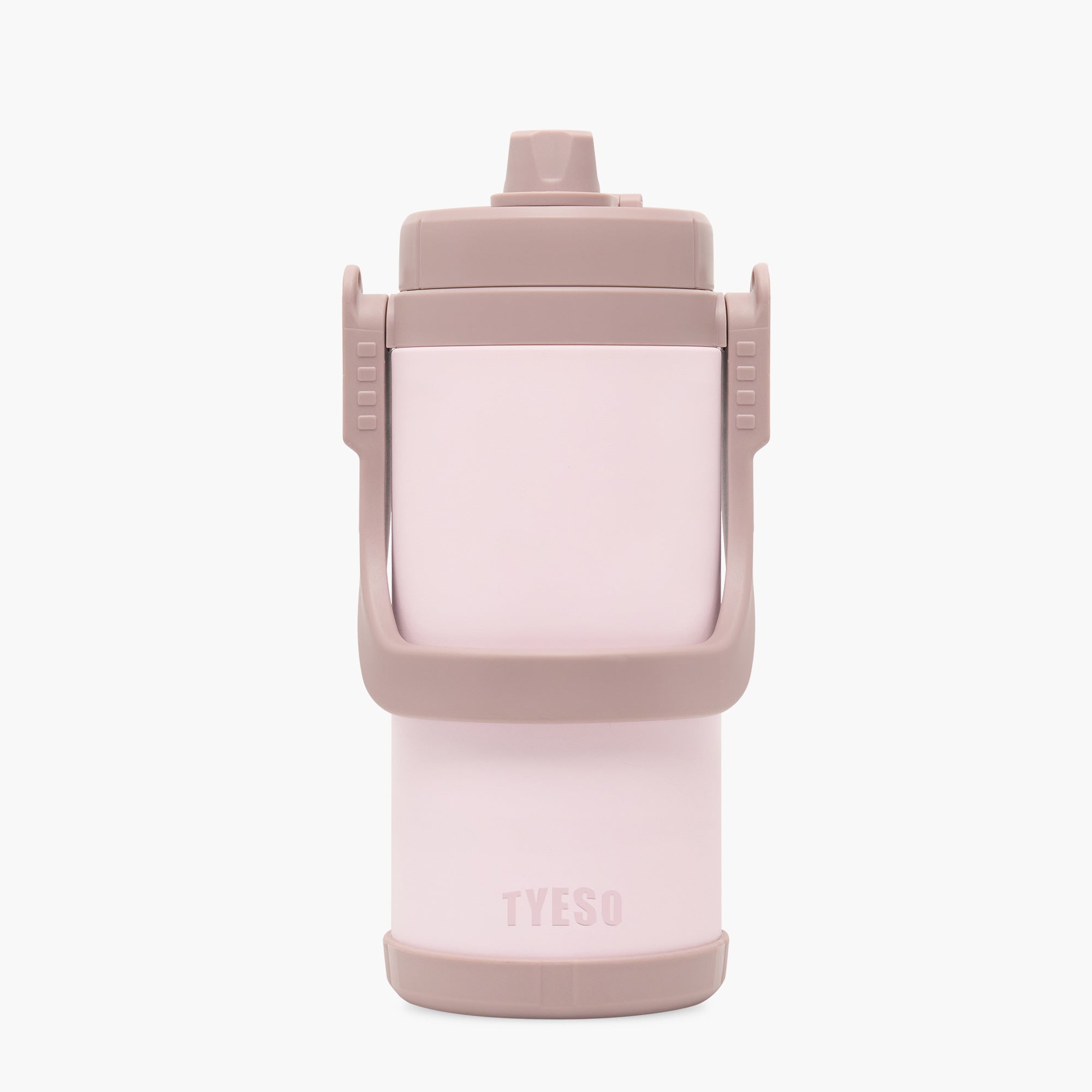 TYESO STOCK 2500 ml pink sports bottle front view #color_pink