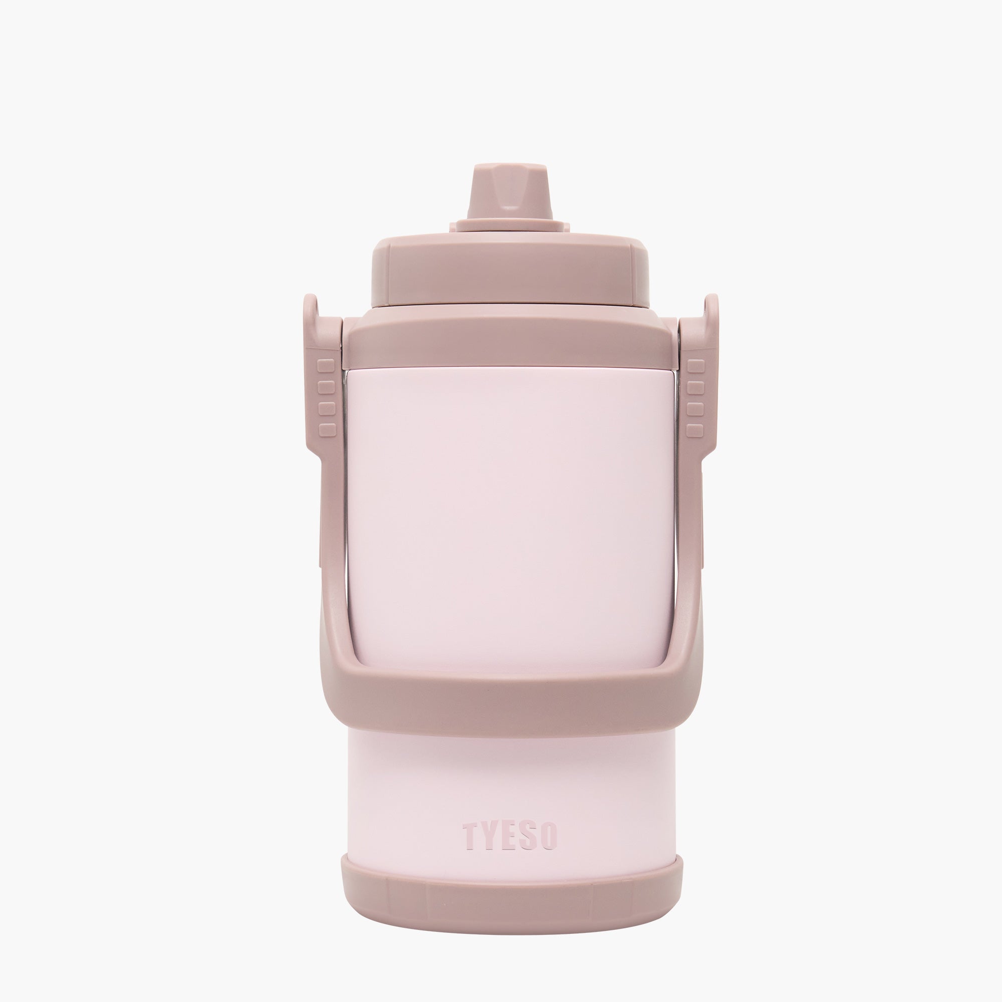 TYESO STOCK 3000 ml pink sports bottle front view #color_pink