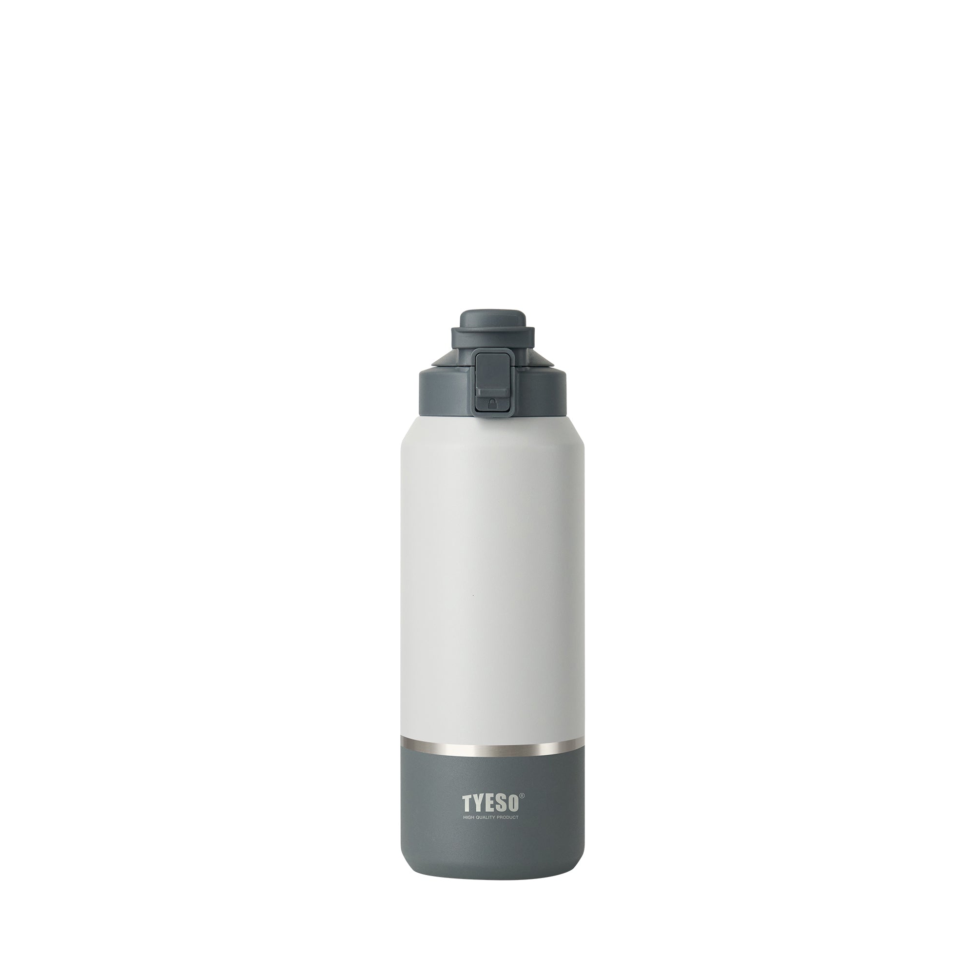 TYESO SURGE Sports Bottle with Safety Lock in Gray, 40 oz #color_gray