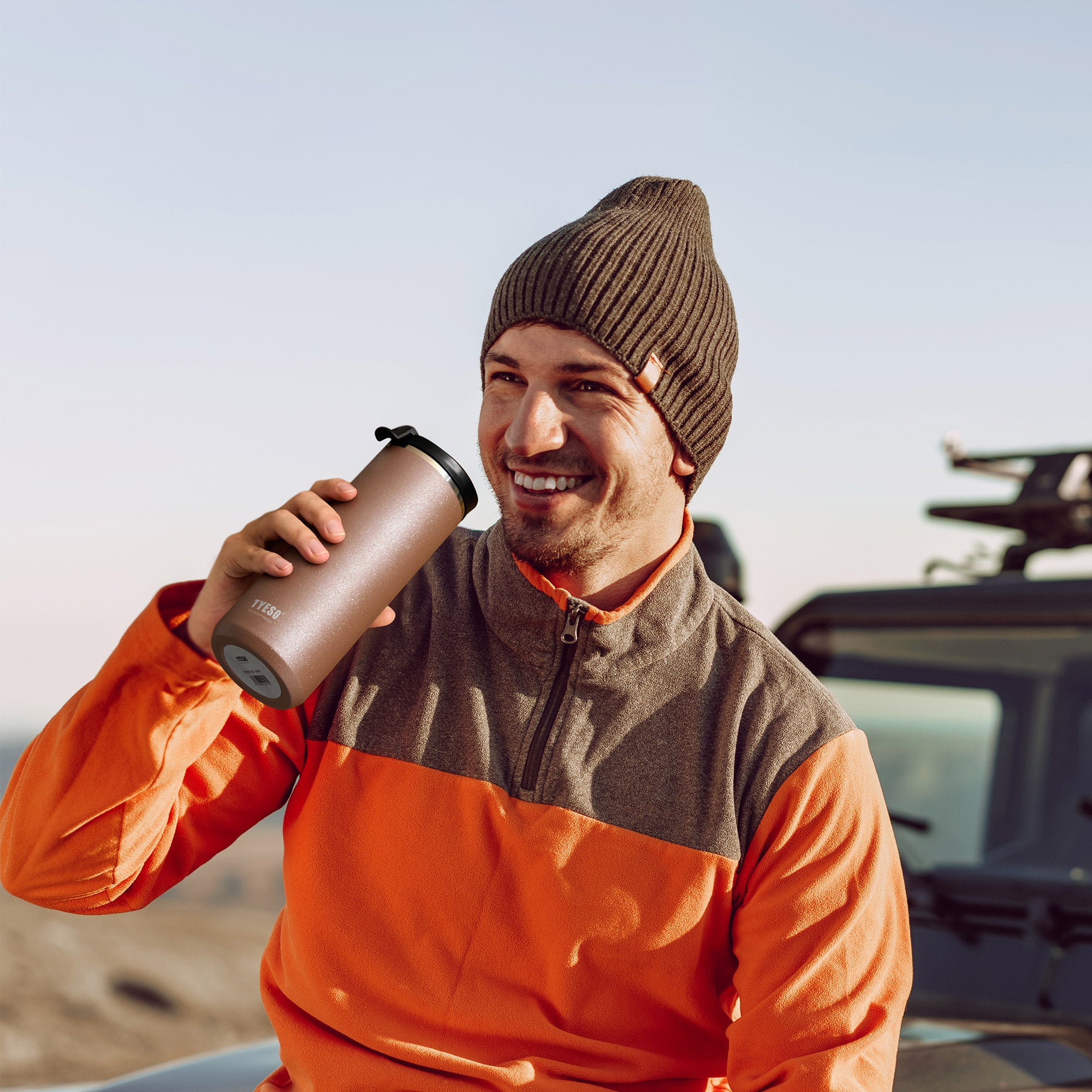 TYESO VANT Press Tumbler in Brown #color_brown