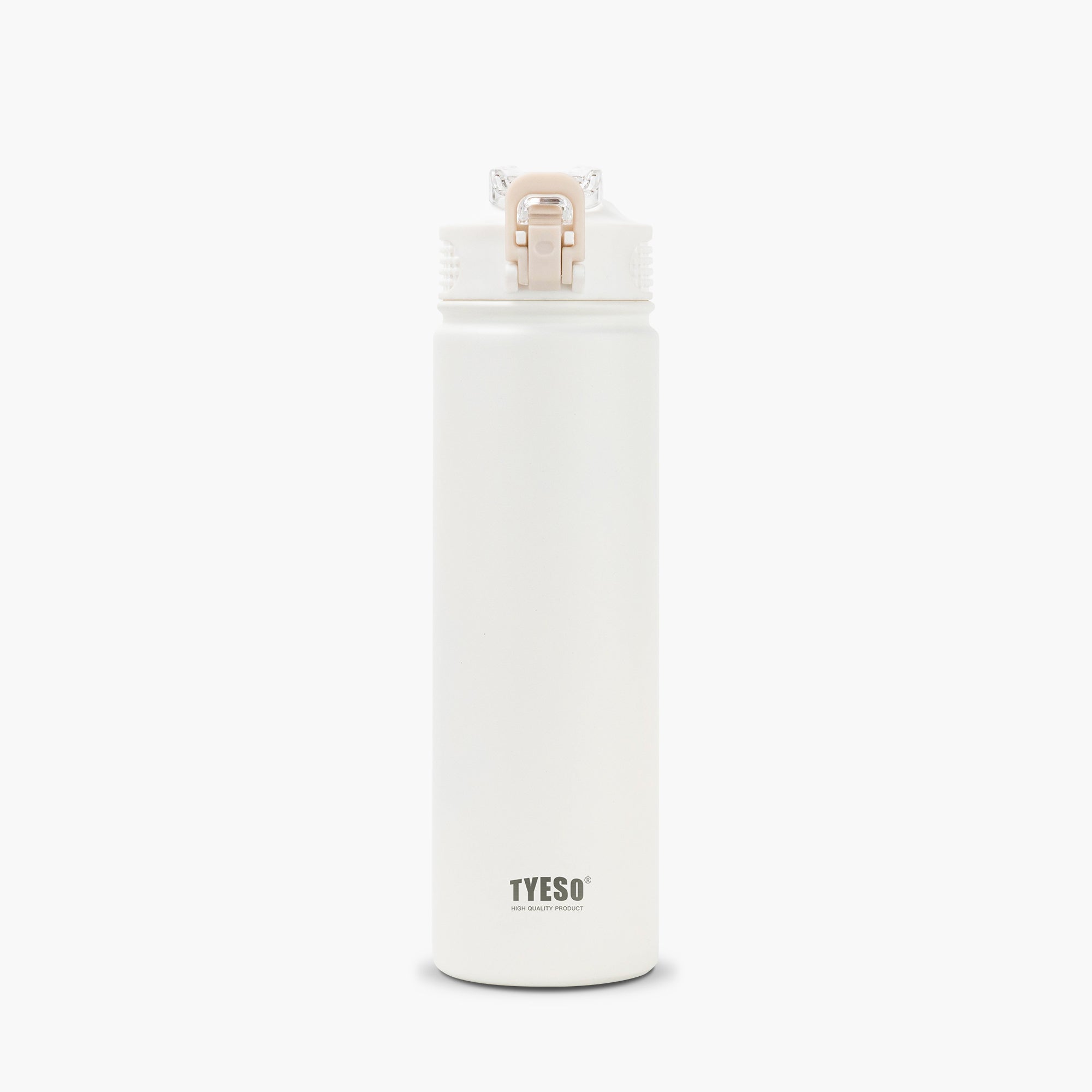 TYESO WANDER Lockable Straw Bottle in White, 25 oz – straw detail #color_white
