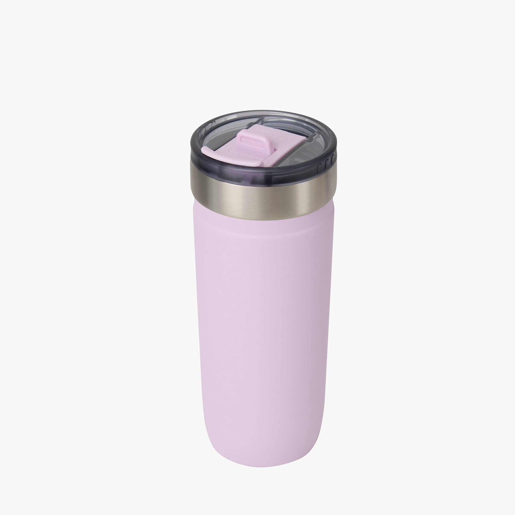 tyeso opaline 24oz purple insulated stainless tumbler 18/8 steel BPA free glitter finish top view #color_purple